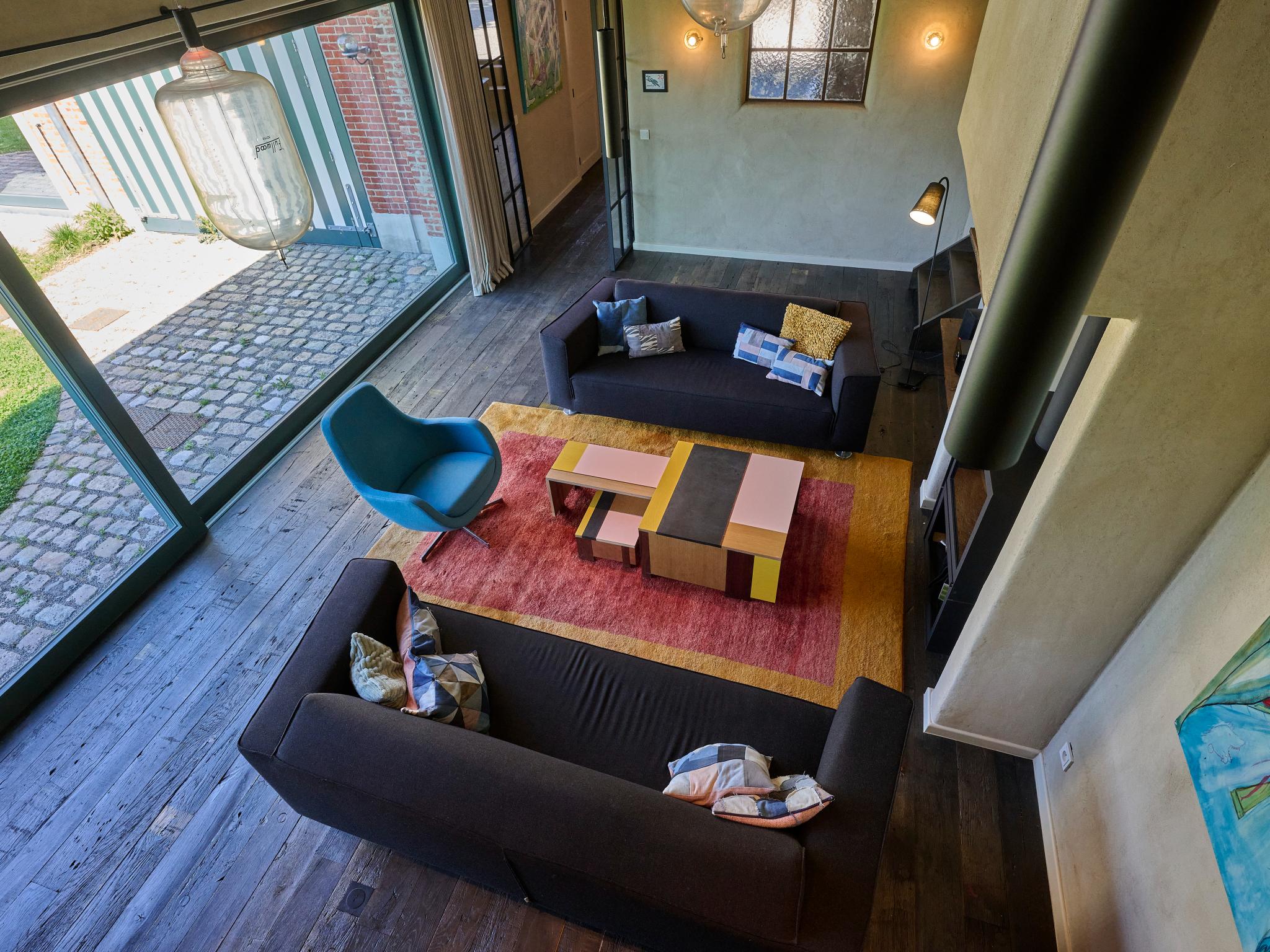 Bedroom with comfortable beds at Lactea in Schilde