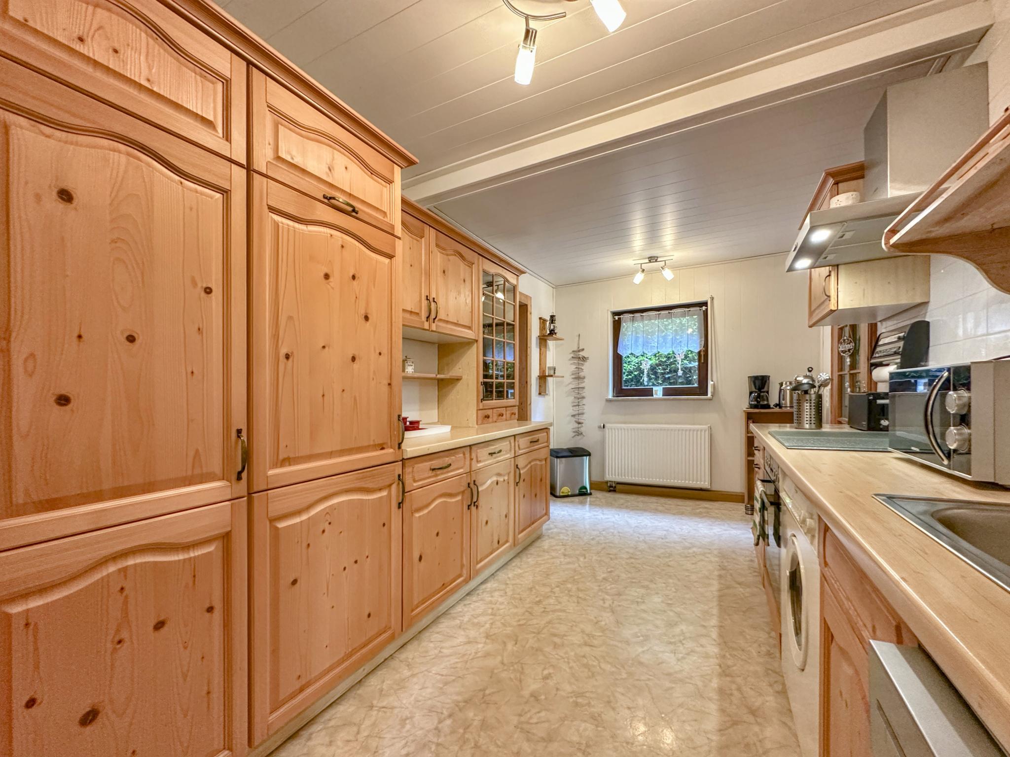 Outdoor terrace and views at Haus Panoramablick in Güntersberge