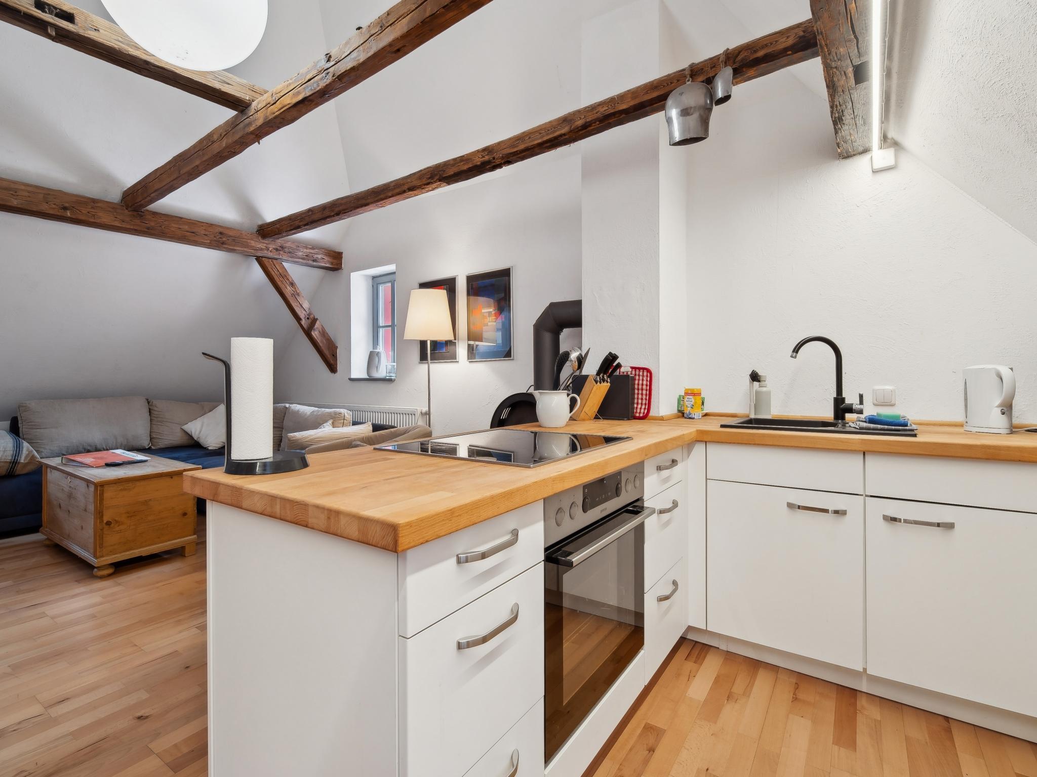 Modern kitchen at Kaffeemühle Hamma II in Heringen - Helme OT Hamma