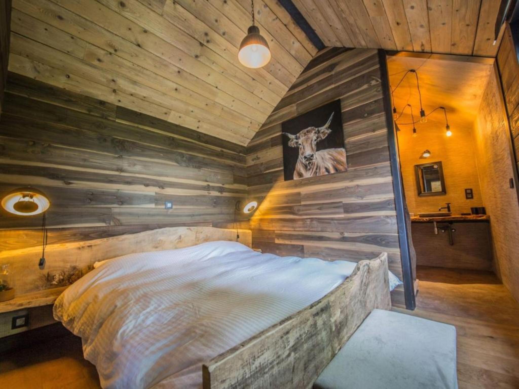 Outdoor terrace and views at Be Chalet in Ferrières