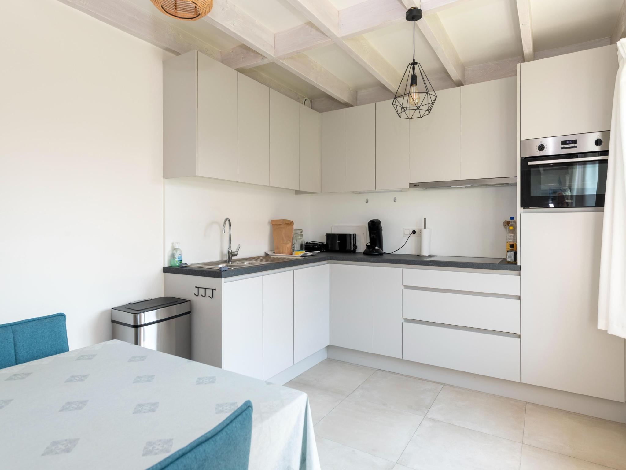 Modern kitchen at Westhinder I H1 in Koksijde