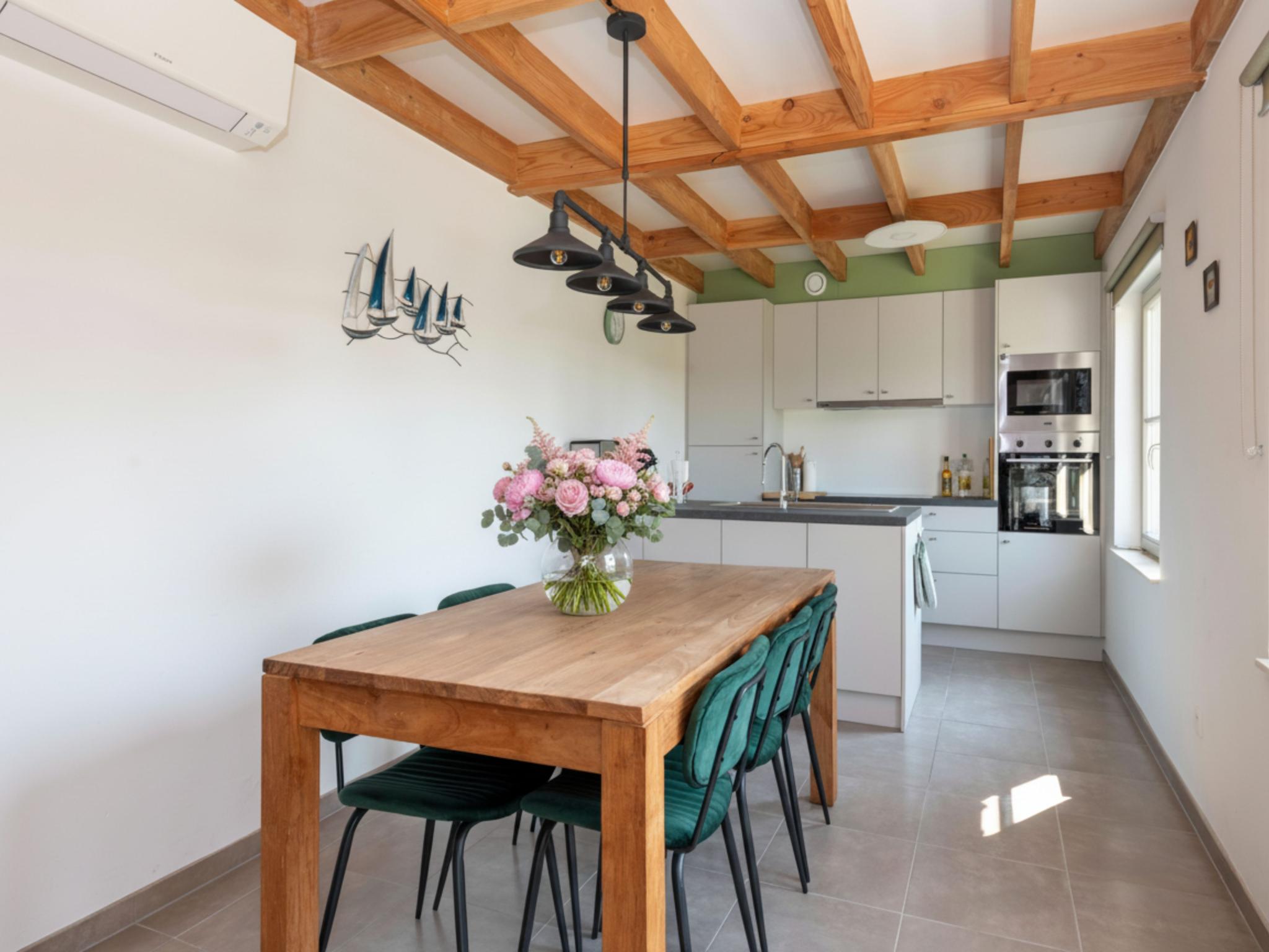 Outdoor terrace and views at Westhinder I H4 in Koksijde