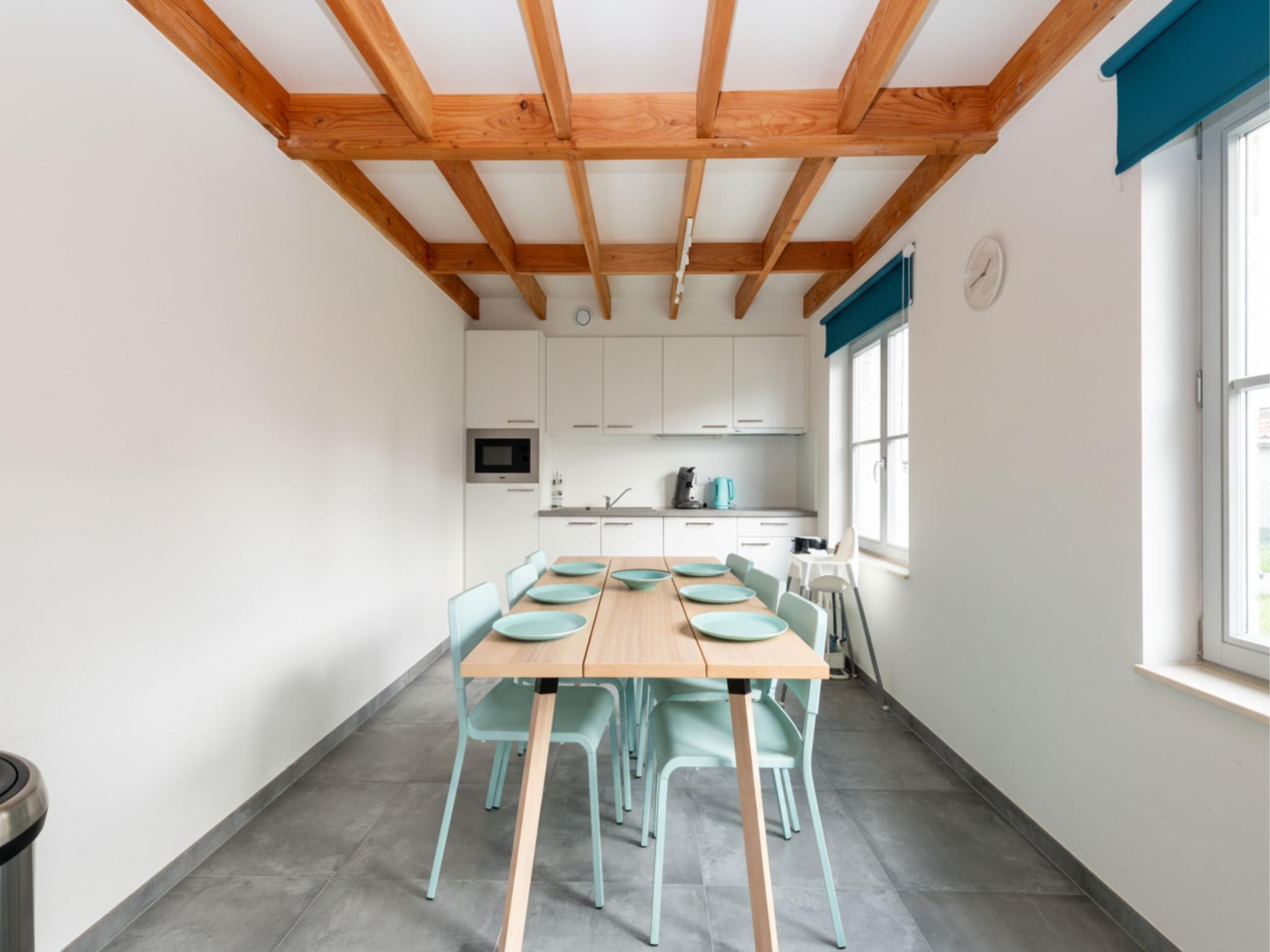 Outdoor terrace and views at Westhinder I H89 in Koksijde