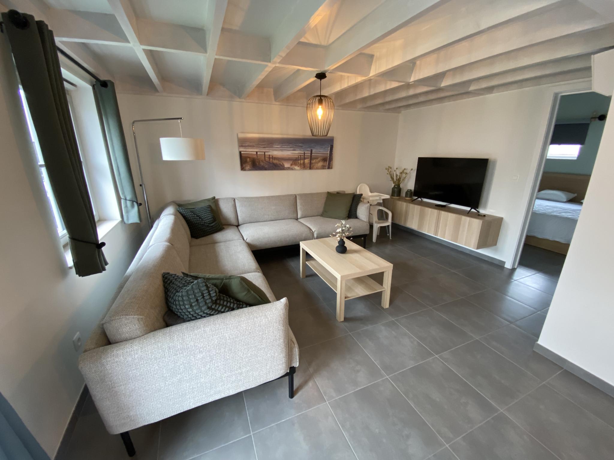 Modern kitchen at Westhinder II H3 in Koksijde