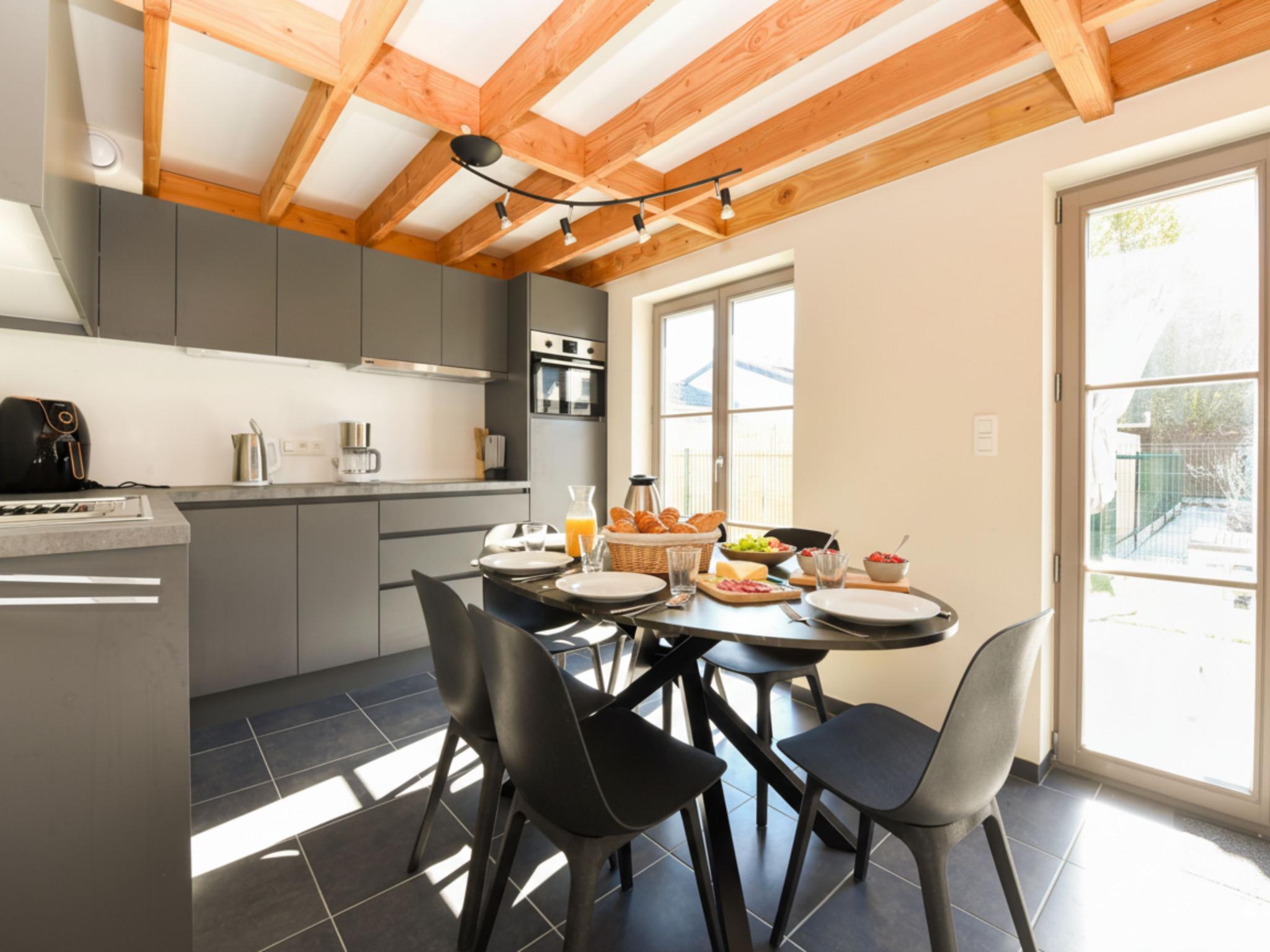 Modern kitchen at Westhinder II H53 in Koksijde