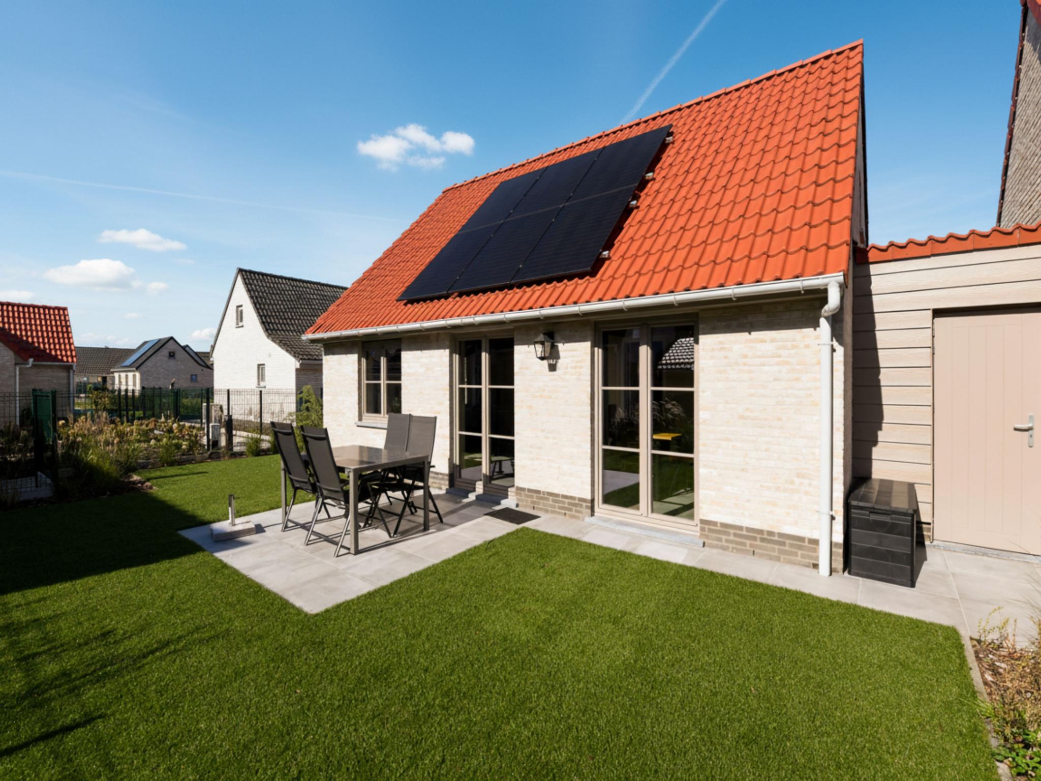 Outdoor terrace and views at Westhinder II H54 in Koksijde