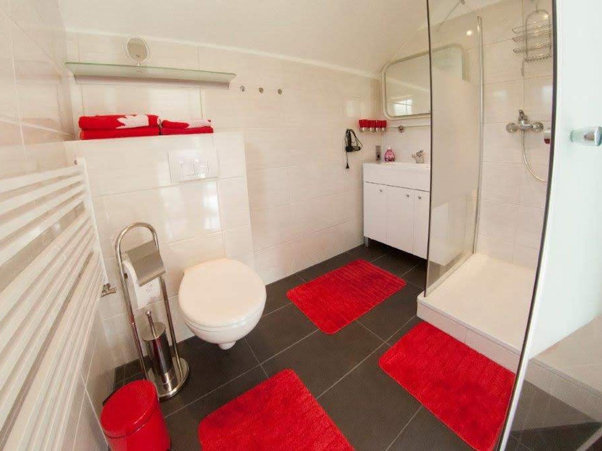 Bathroom facilities at Am Sandberg in Waltershausen OT Fischbach