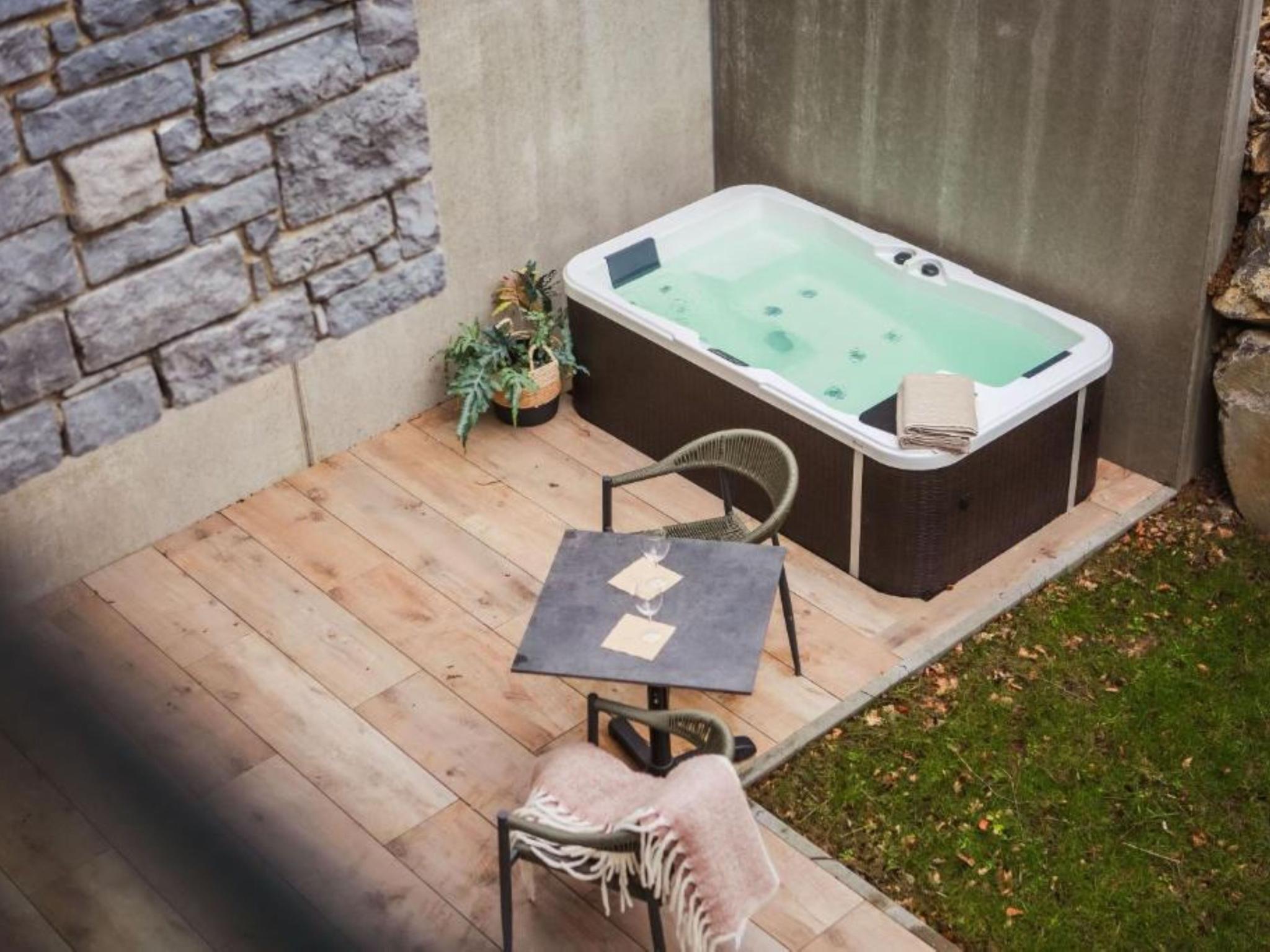 Living area at Be Durbuy in Durbuy