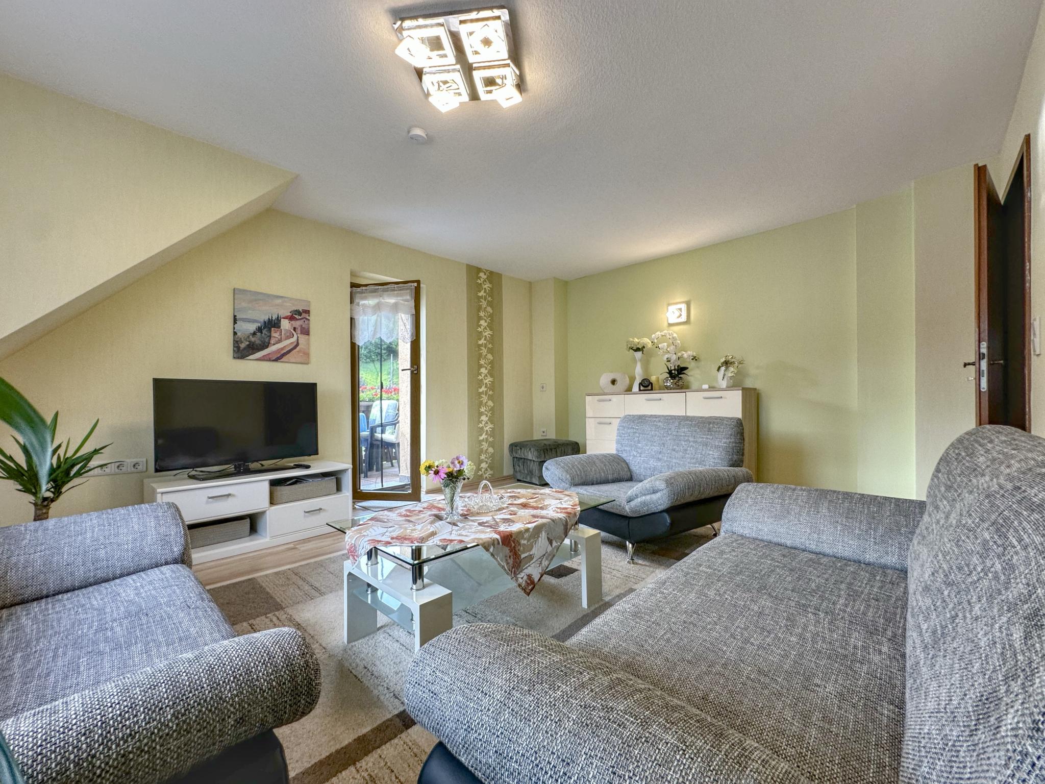 Living area at Am Tennelberg in Floh-Seligenthal