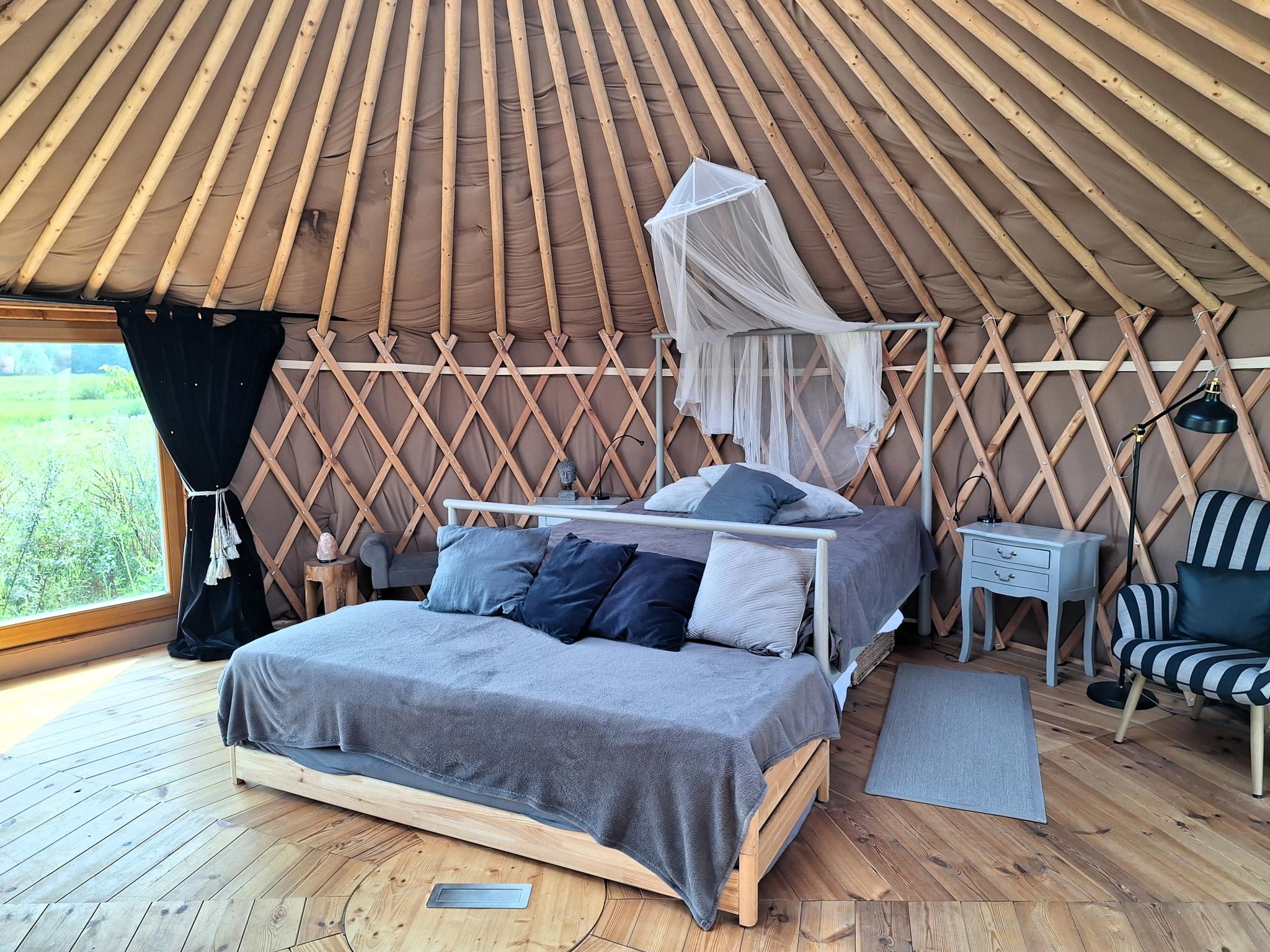 Modern kitchen at Glamour-Camping in Detershagen