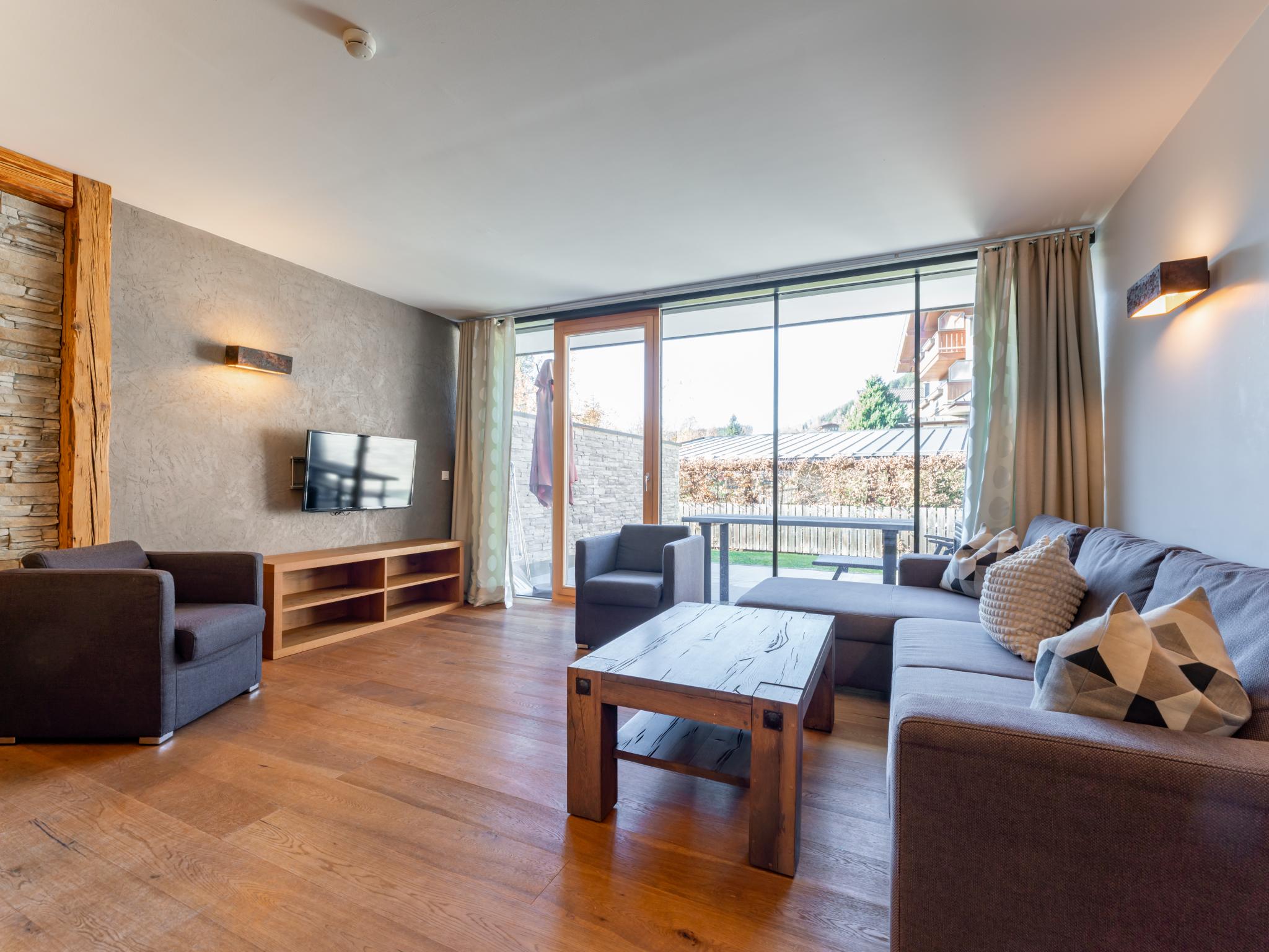 Bedroom with comfortable beds at Residenz Wildkogelbahn Top 4 in Neukirchen am Großvenediger