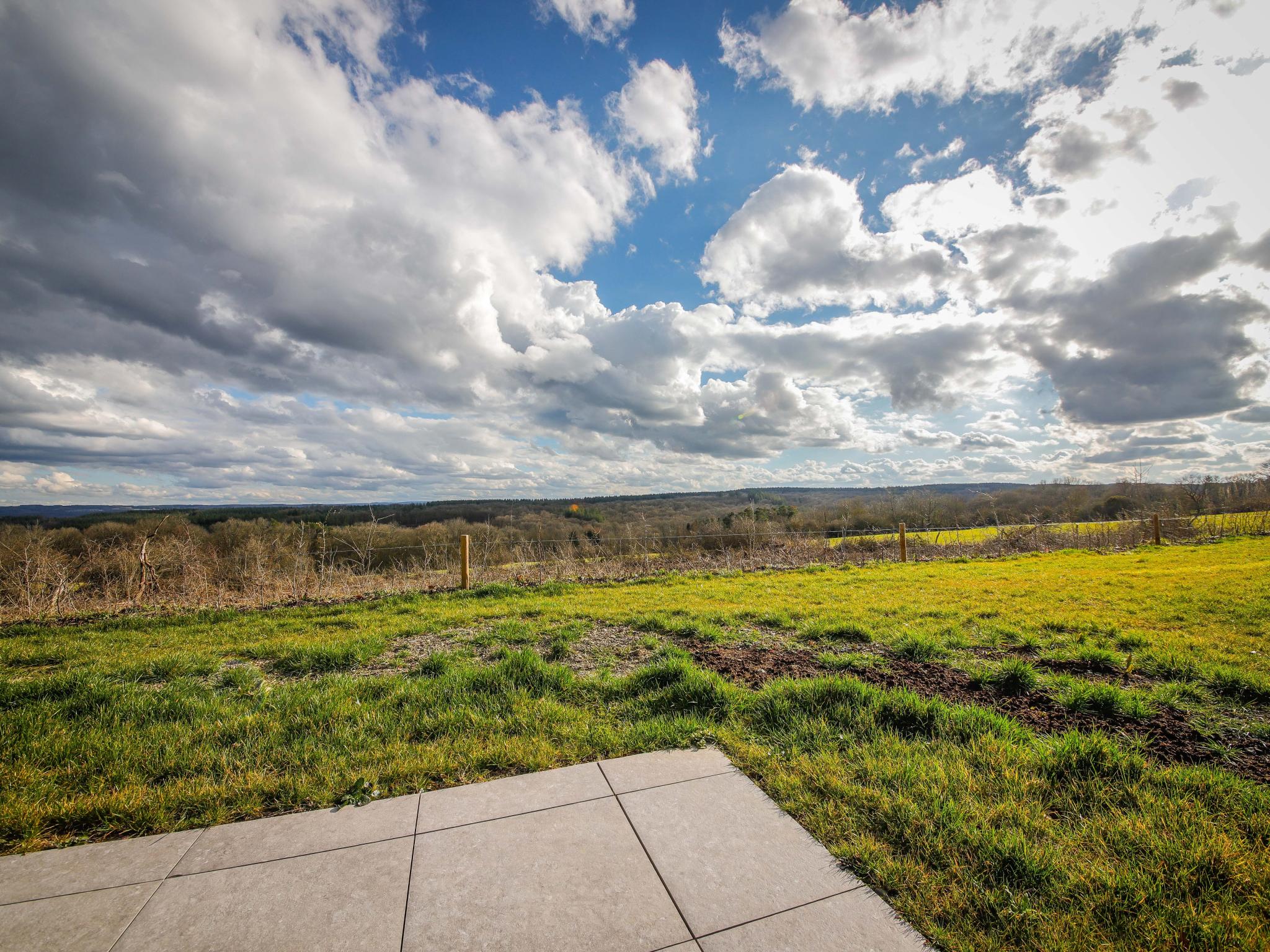 Living area at La Rurée in Heure