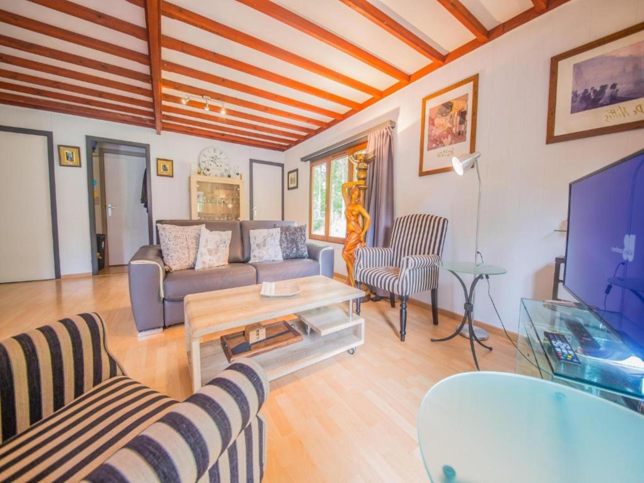 Living area at ChaLaise in Rendeux