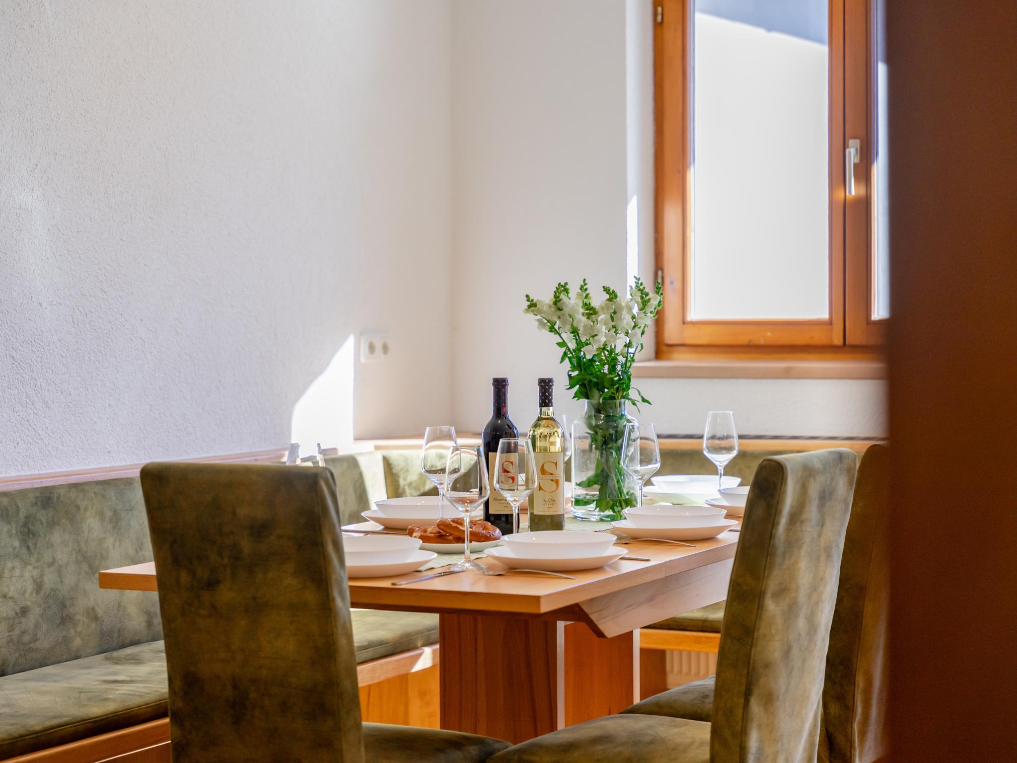 Outdoor terrace and views at Grünbichel Hof II in Uttendorf