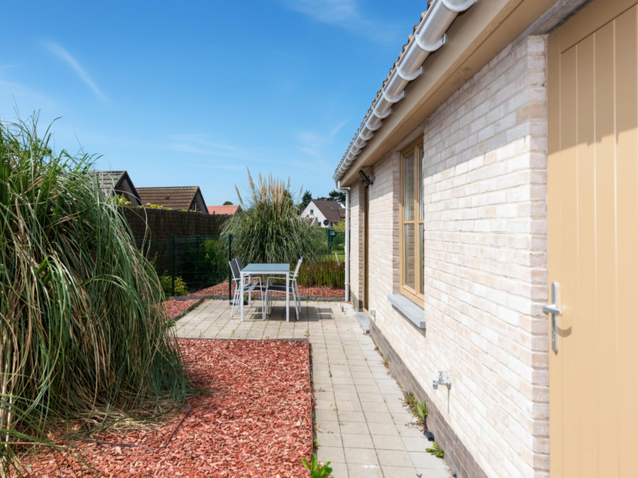 Outdoor terrace and views at Westhinder I H19 in Koksijde