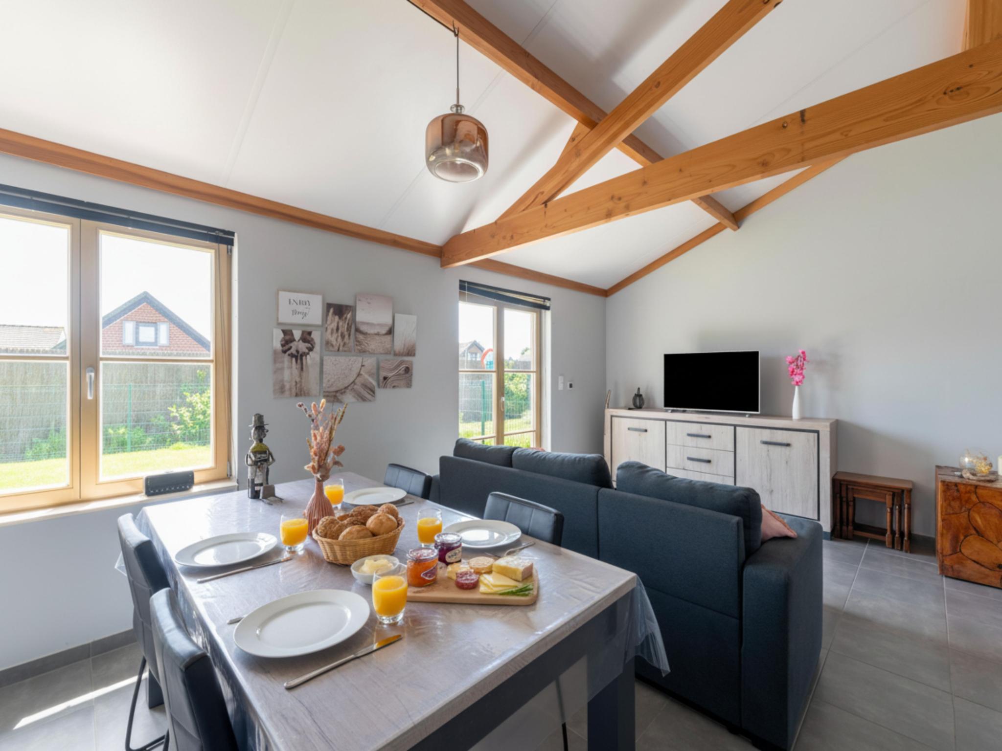 Modern kitchen at Westhinder I H21 in Koksijde