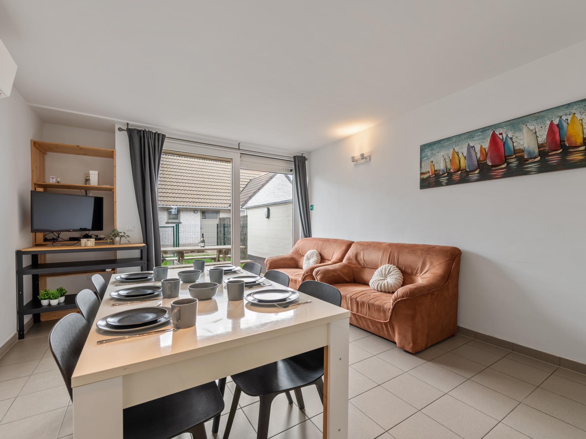 Living area at Westhinder I H30 in Koksijde