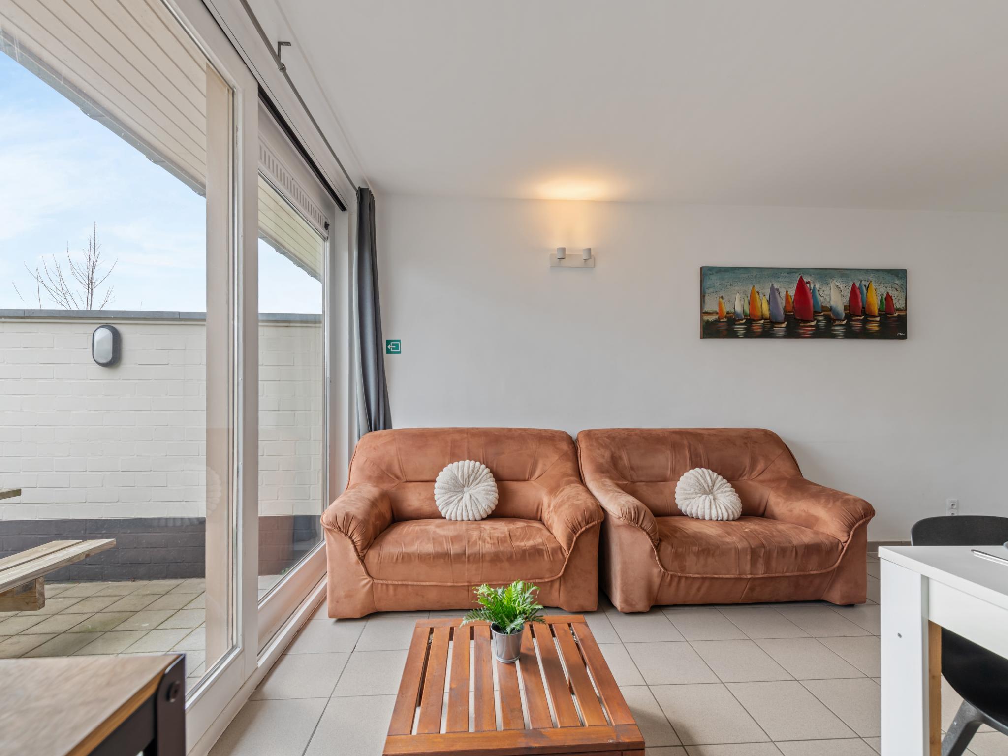 Modern kitchen at Westhinder I H30 in Koksijde