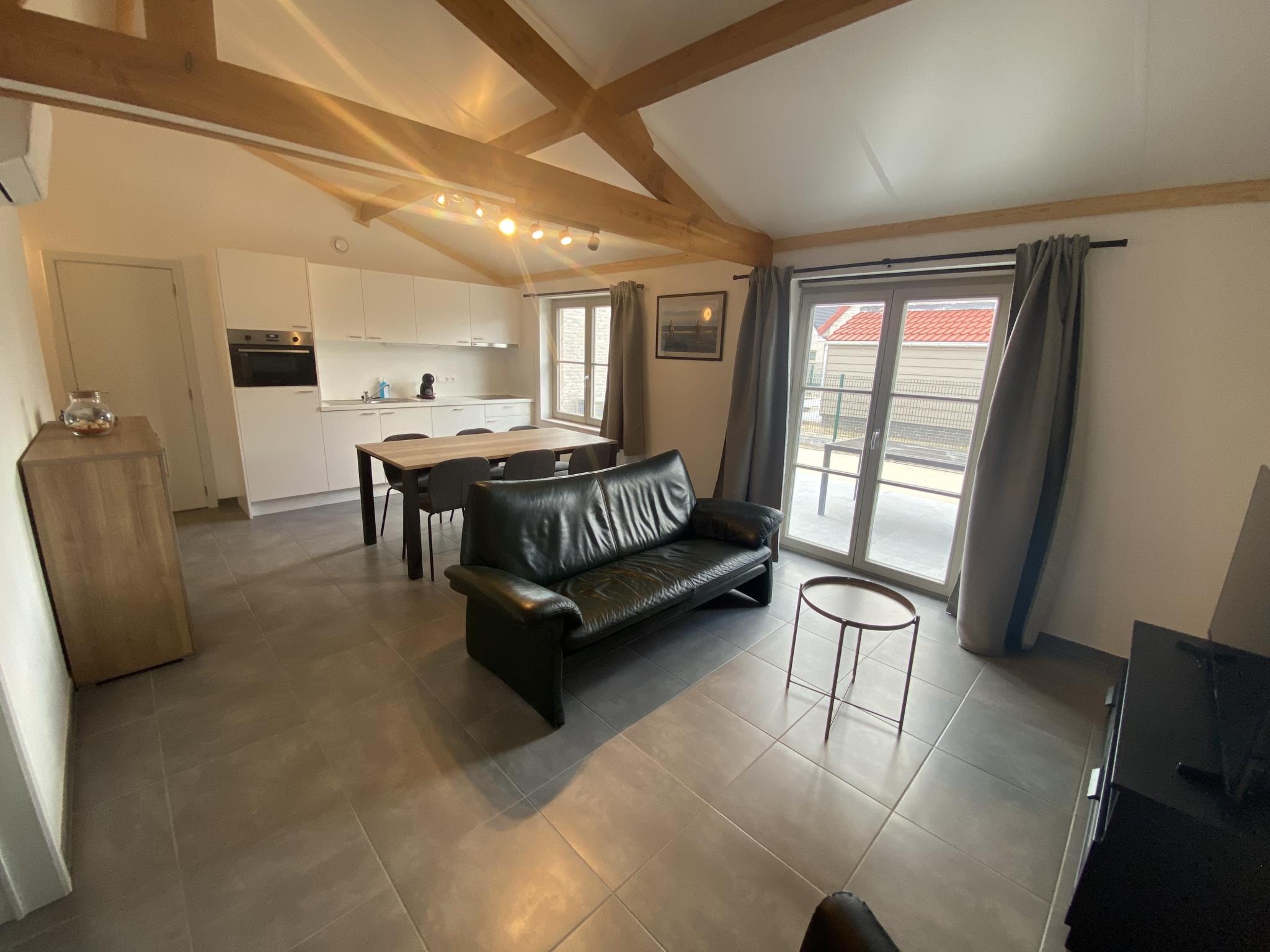 Bedroom with comfortable beds at Westhinder II H52 in Koksijde