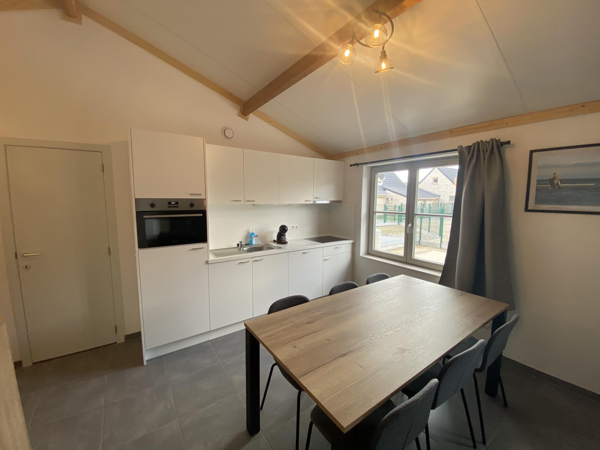 Modern kitchen at Westhinder II H52 in Koksijde