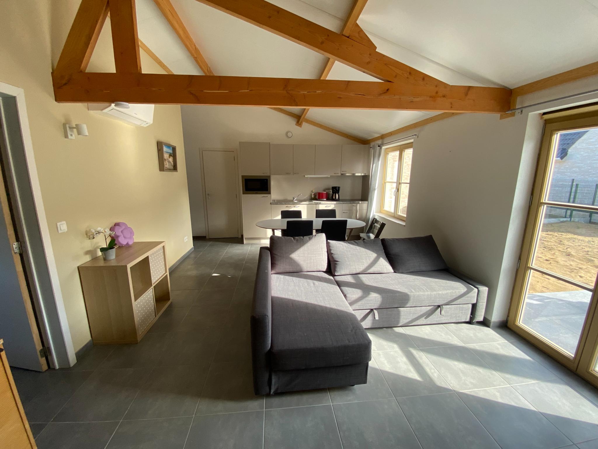 Bedroom with comfortable beds at Westhinder II H9 in Koksijde