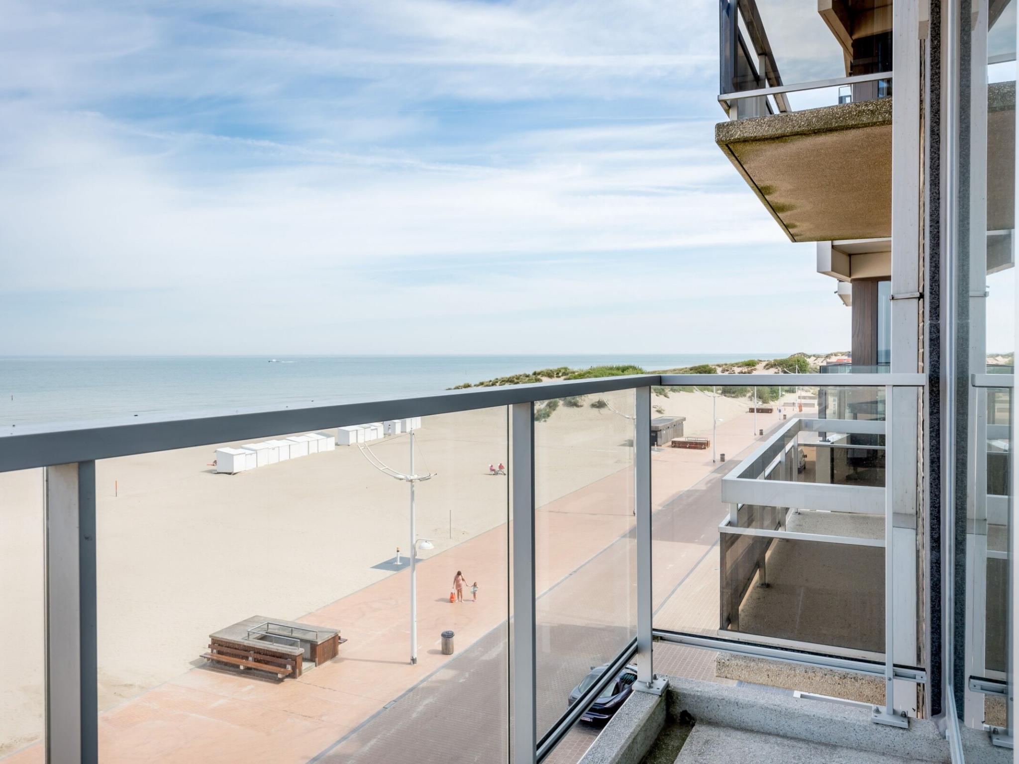 Living area at Aan de Dijk vierde in Koksijde