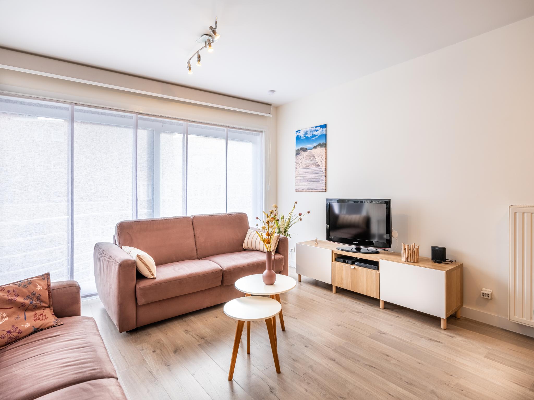 Living area at Gaston Lejeune tweede in Koksijde