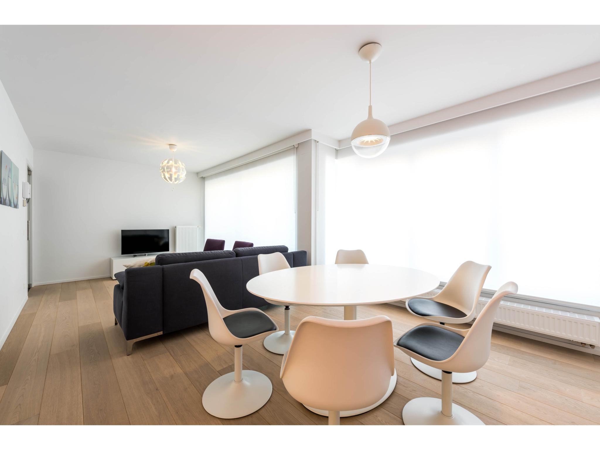 Bedroom with comfortable beds at De Dijk vierde in Koksijde