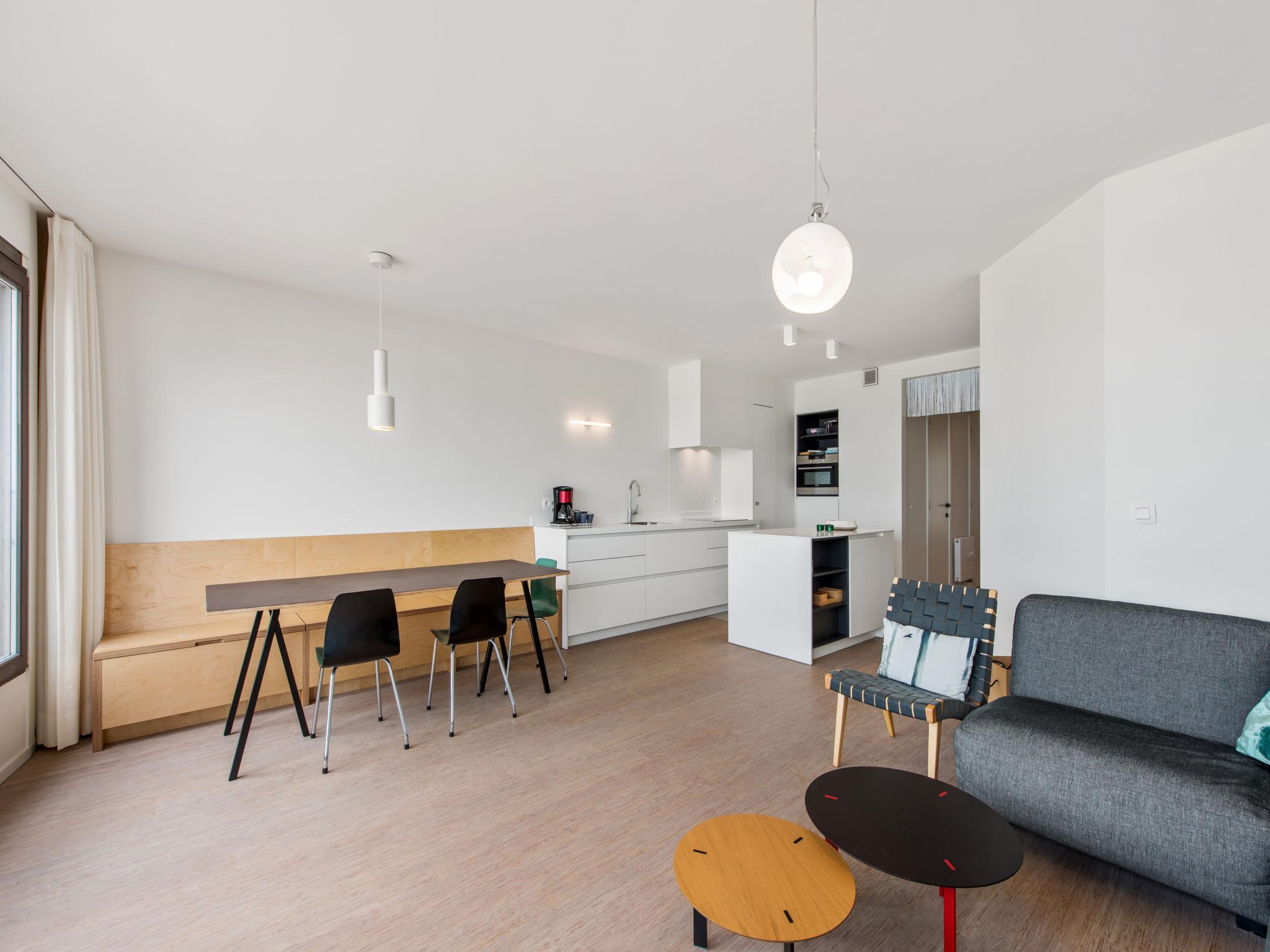 Modern kitchen at De Meeuwen derde in Koksijde