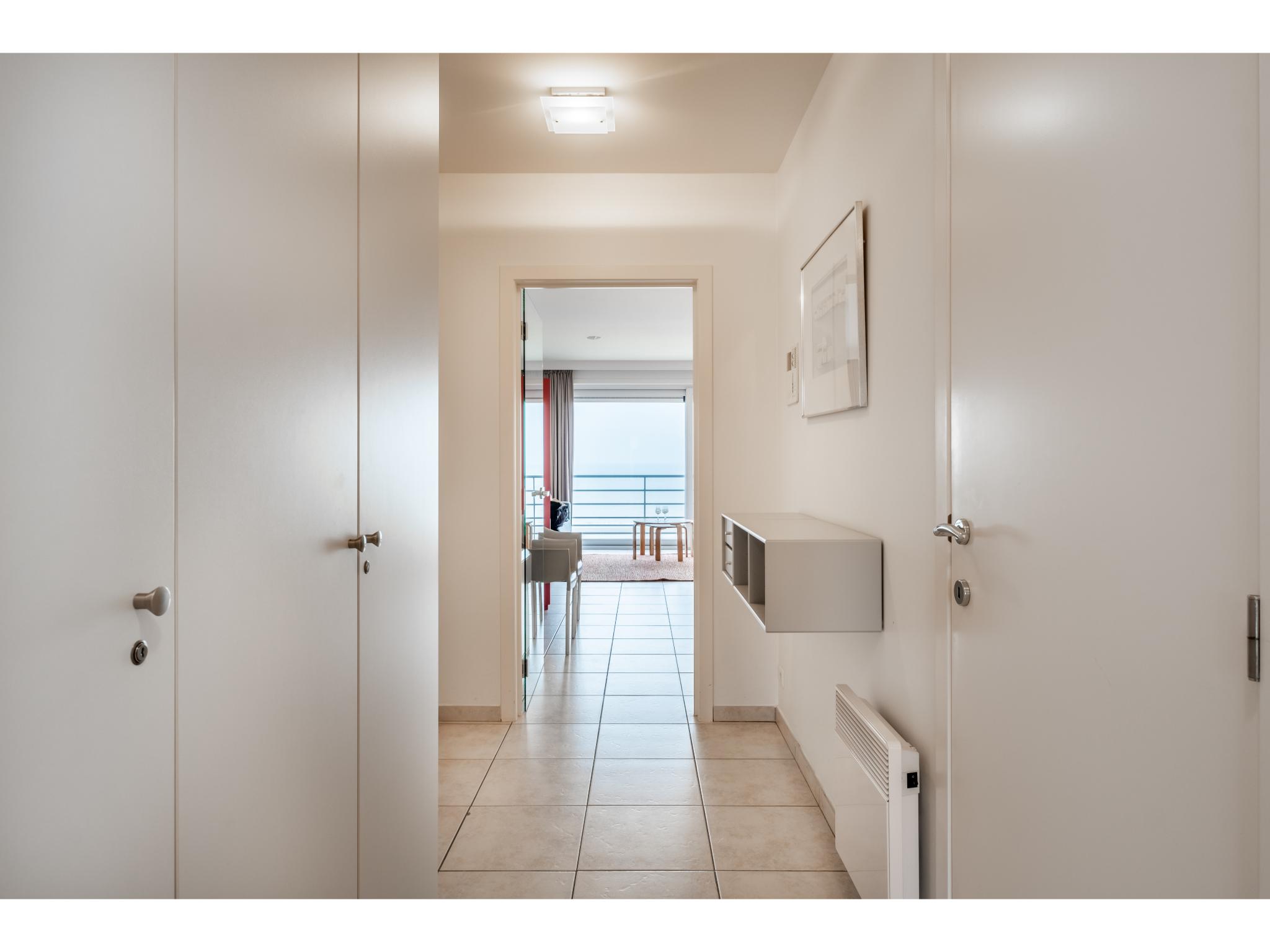 Swimming pool area at Les Petrels vierde in Koksijde