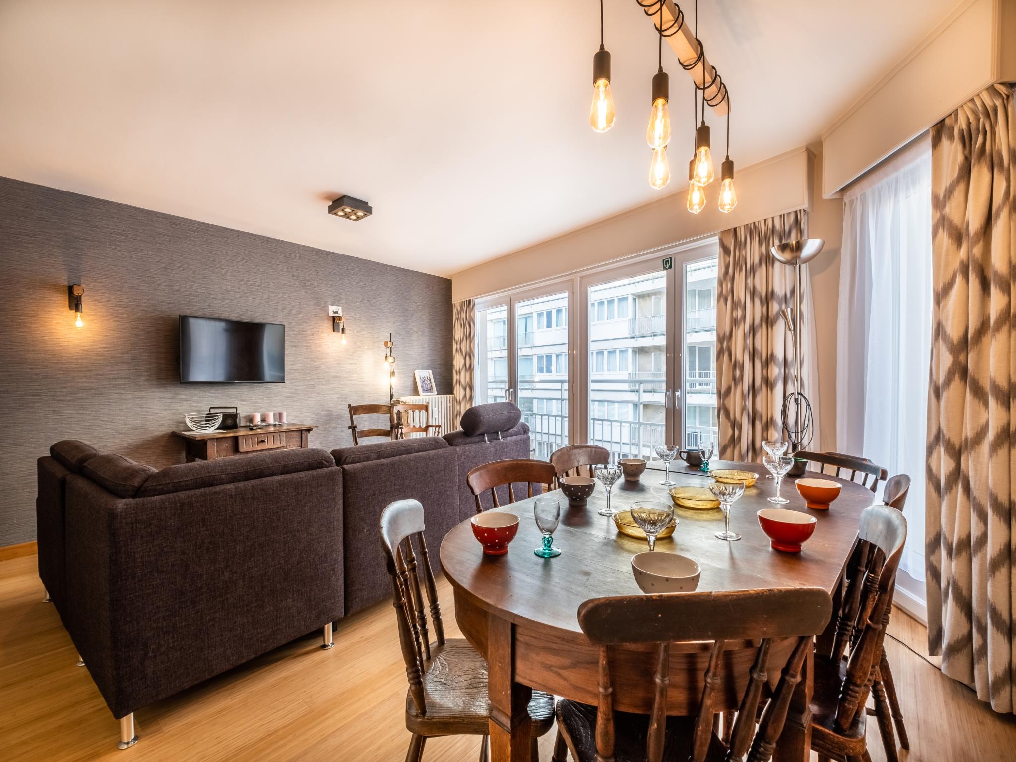 Living area at Neva troisième in Koksijde