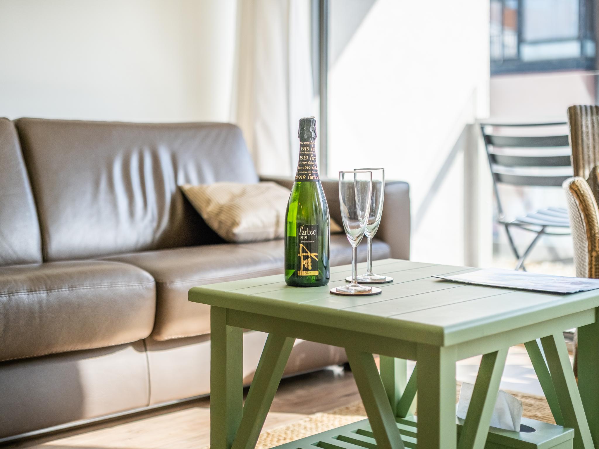 Living area at CityZen in Koksijde