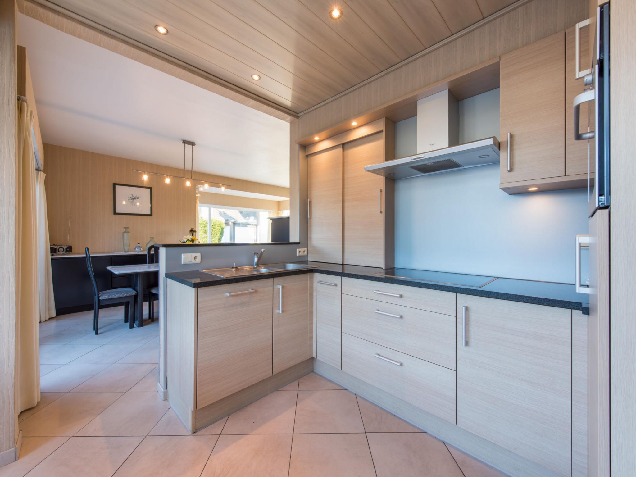 Modern kitchen at Mallory in Koksijde