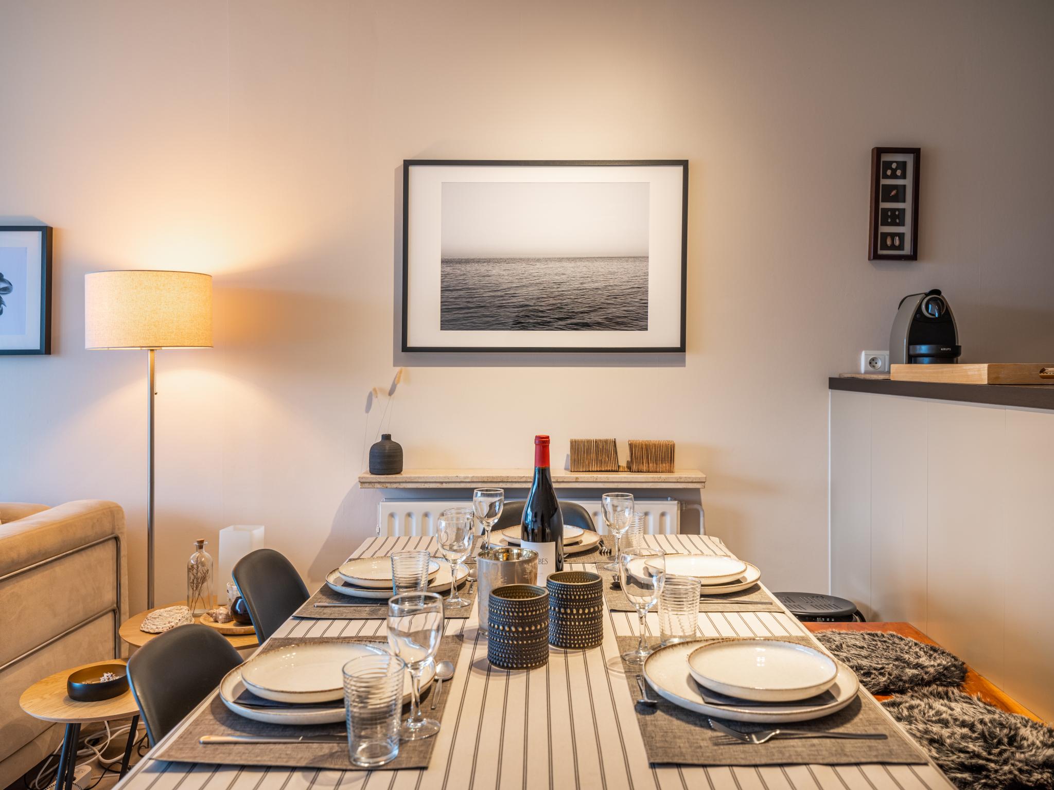 Modern kitchen at Wallace tweede in Koksijde