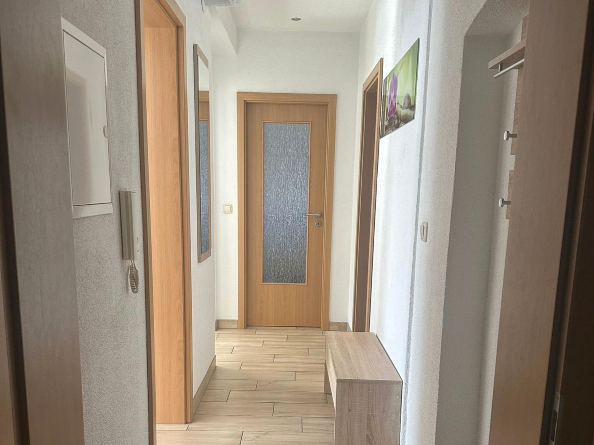 Modern kitchen at Forsthaus in Sebnitz