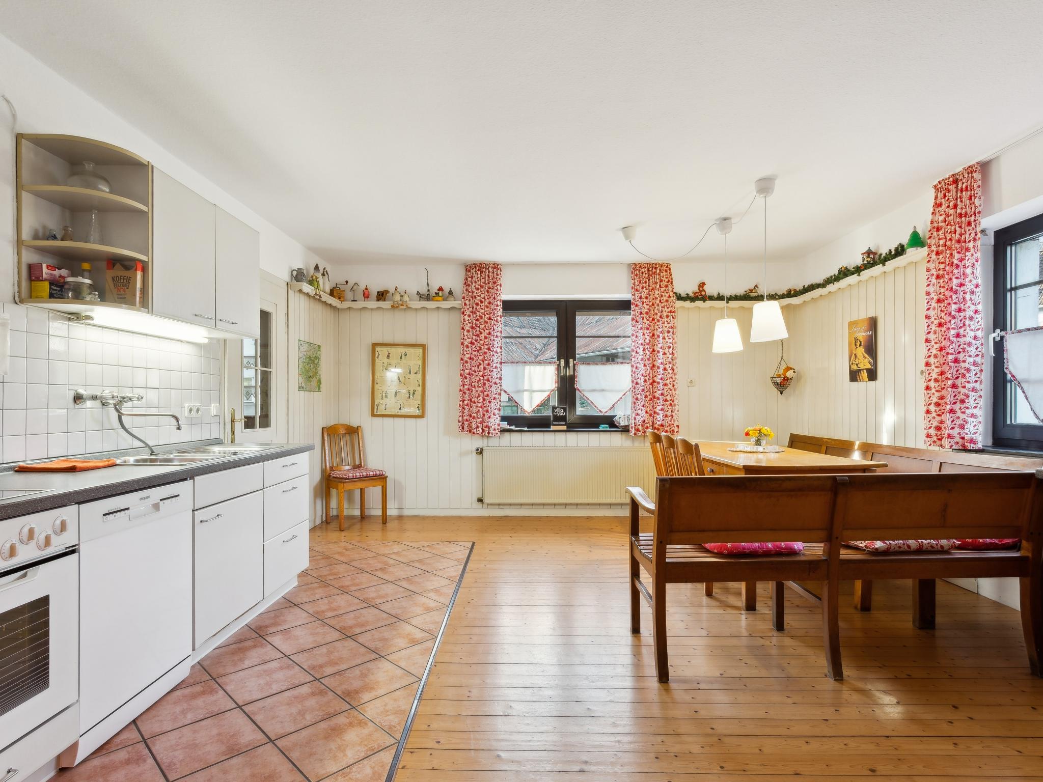 Outdoor terrace and views at Schwermann in Schmallenberg - Menkhausen