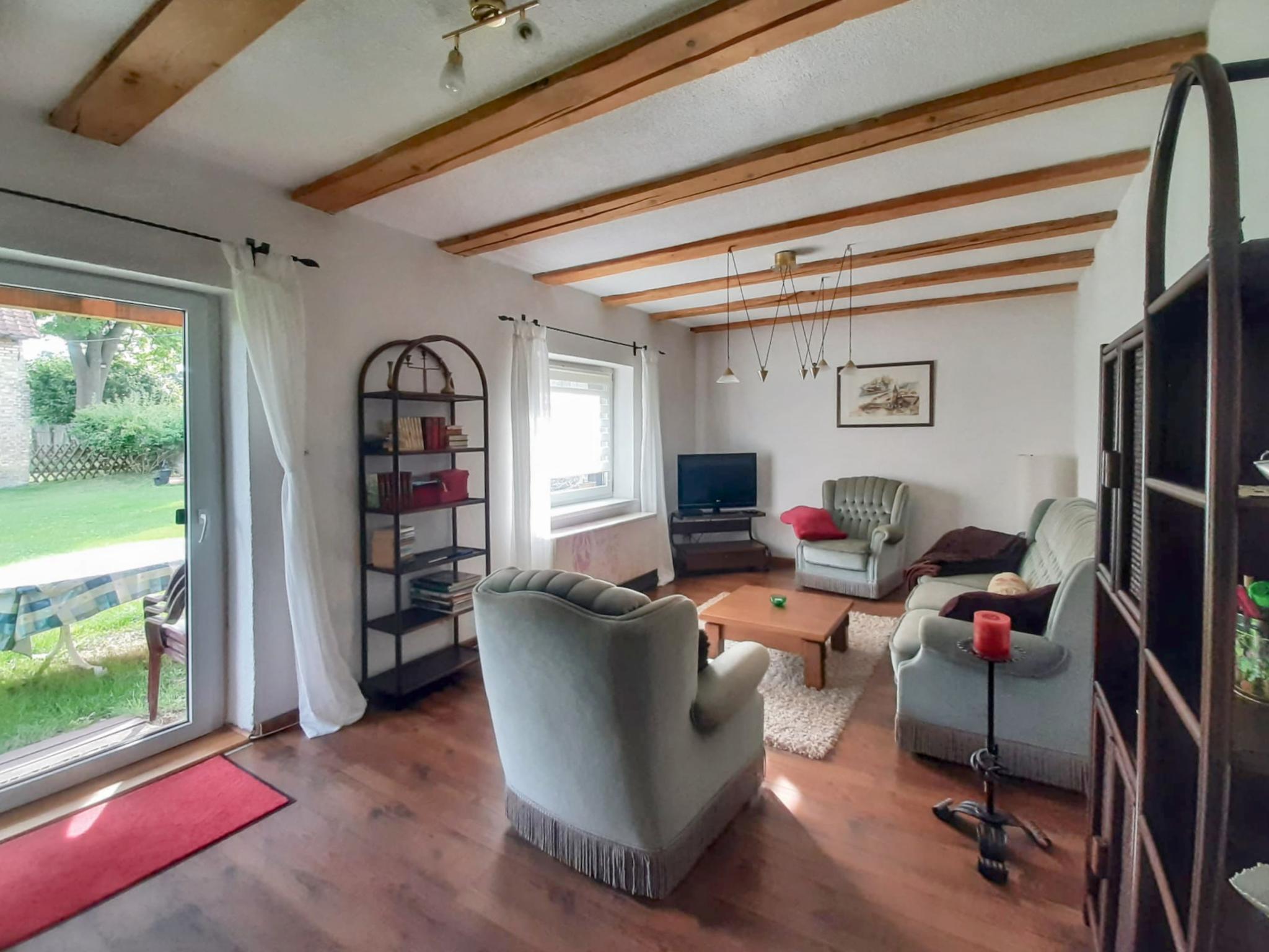 Swimming pool area at Im Bodetal II in Allrode - Thale