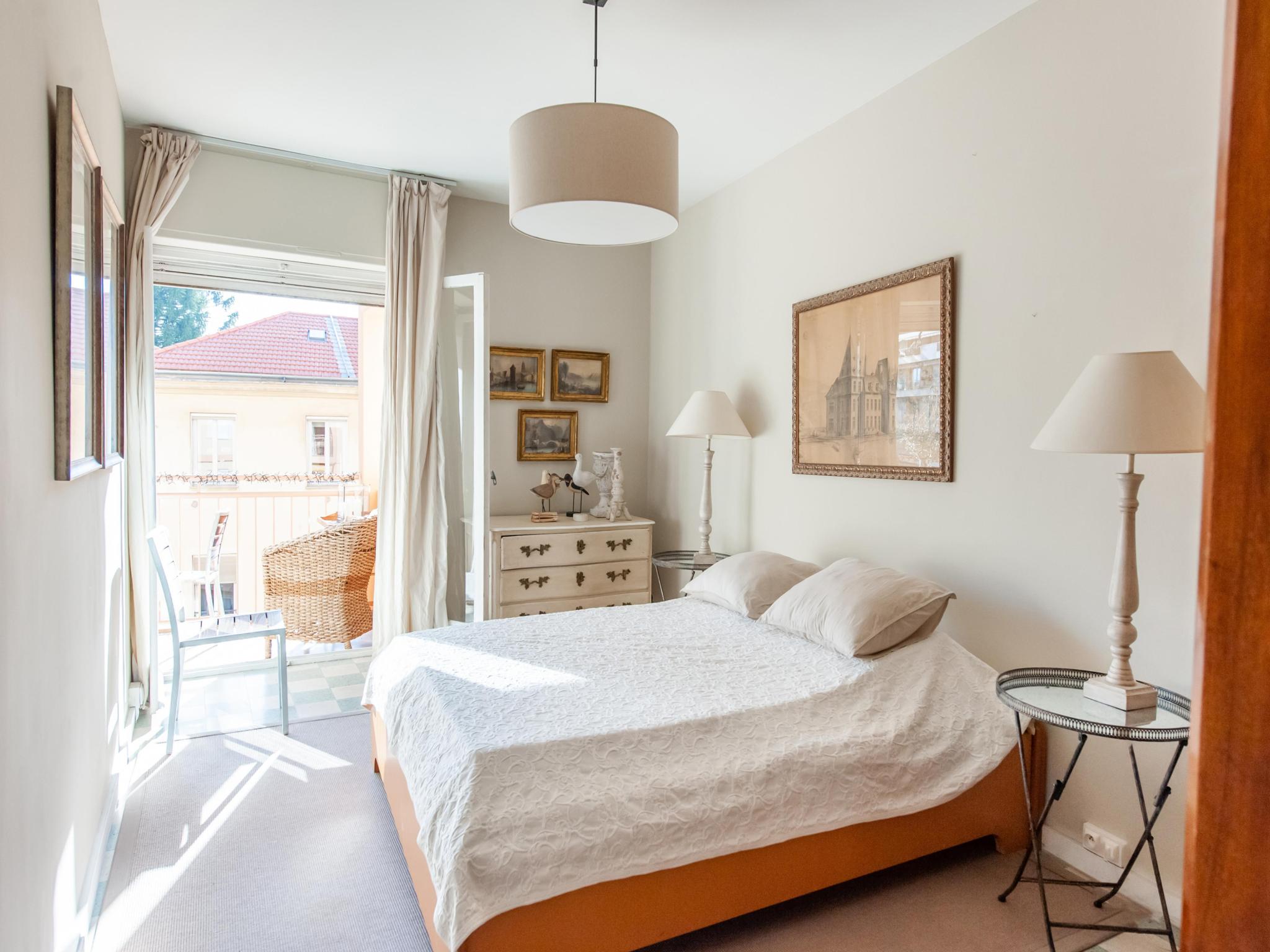 Modern kitchen at Chez Gabrielle in Menton