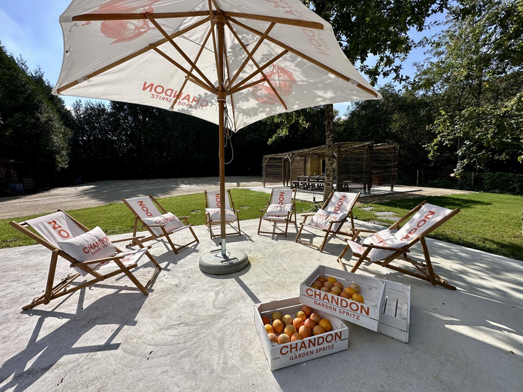 Swimming pool area at Le Moulin de Lachalade in Lachalade