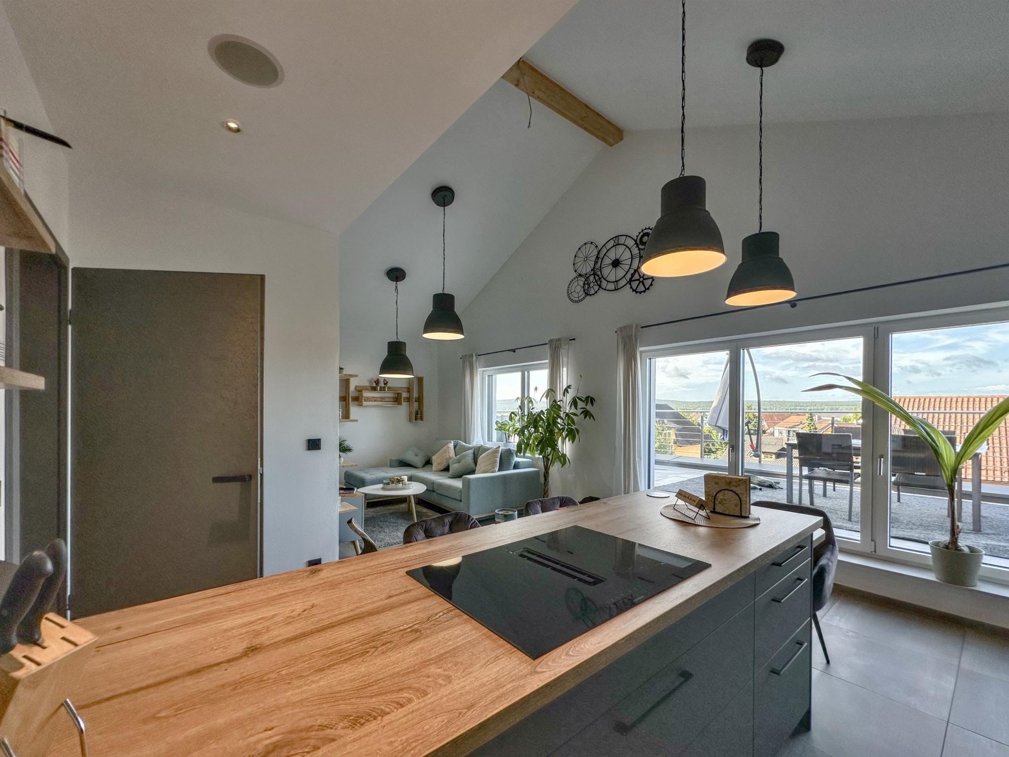 Modern kitchen at Wolfring in Wolfring