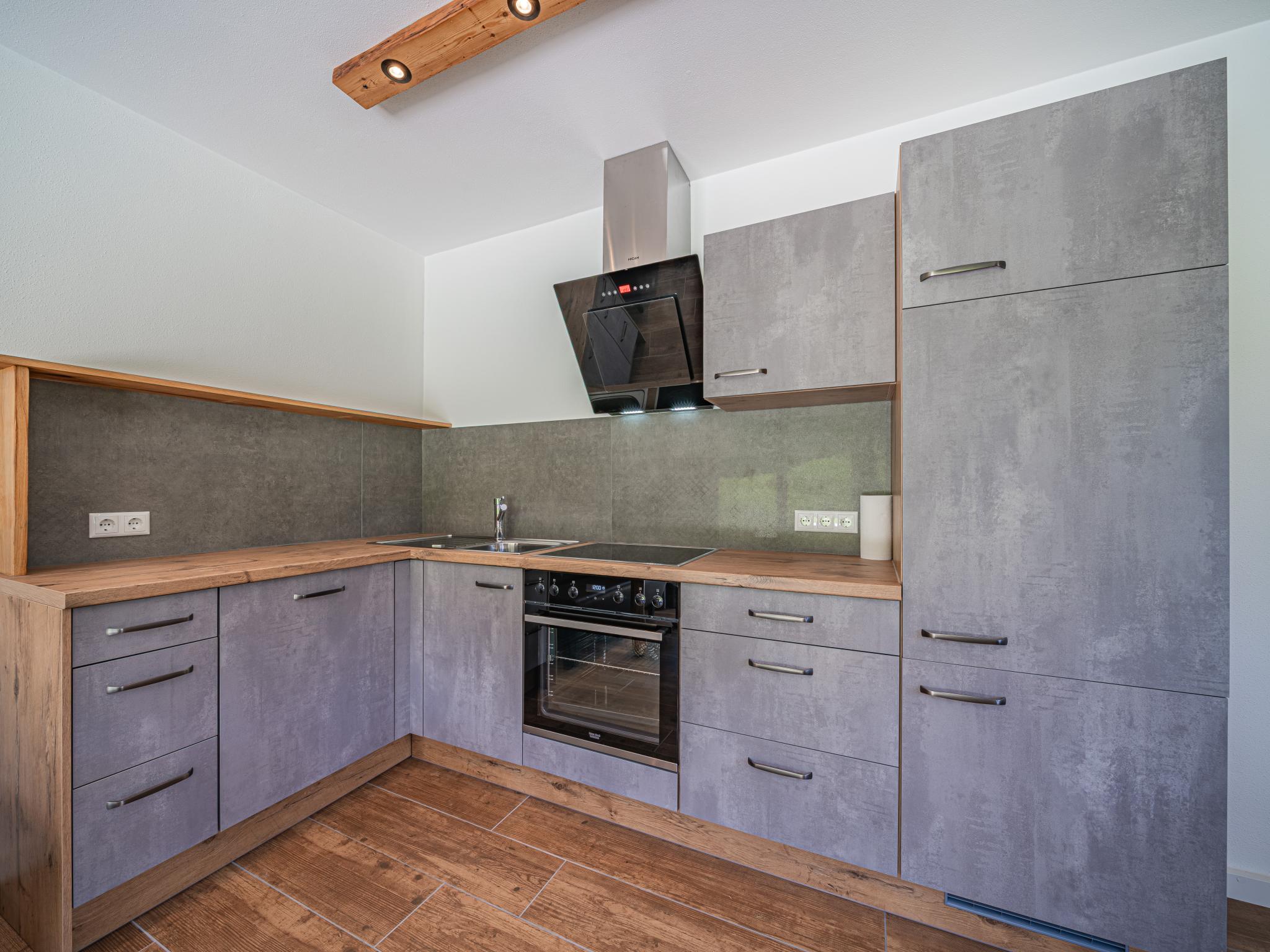 Modern kitchen at Haus Bergstille Top 1 in Wald im Pinzgau