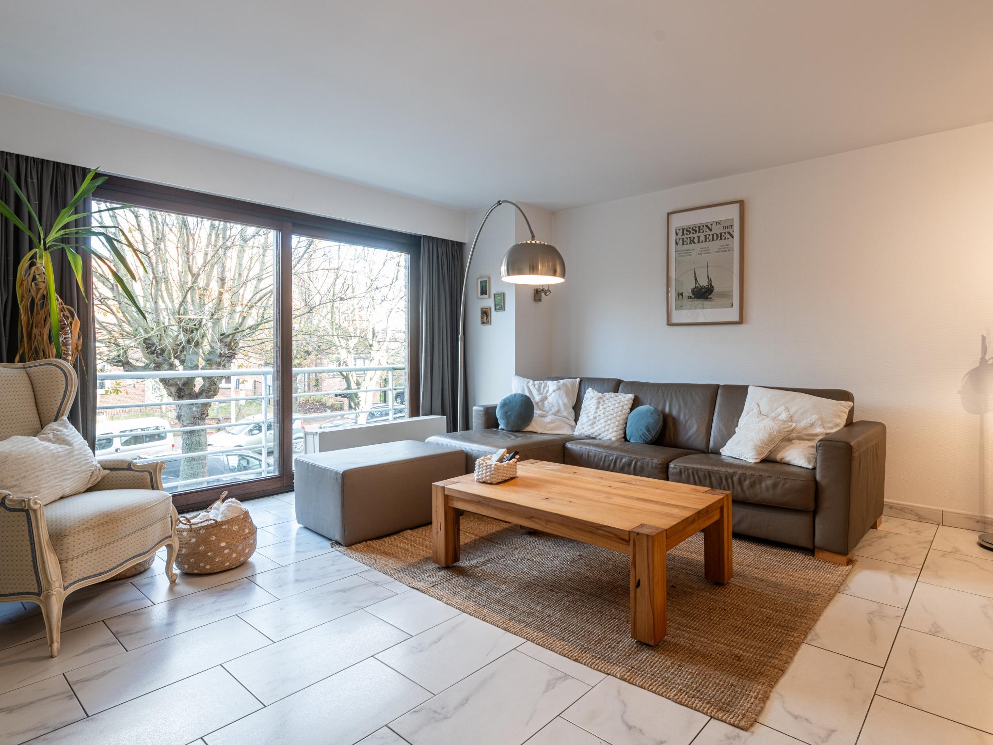 Bedroom with comfortable beds at Reigersnest in Nieuwpoort