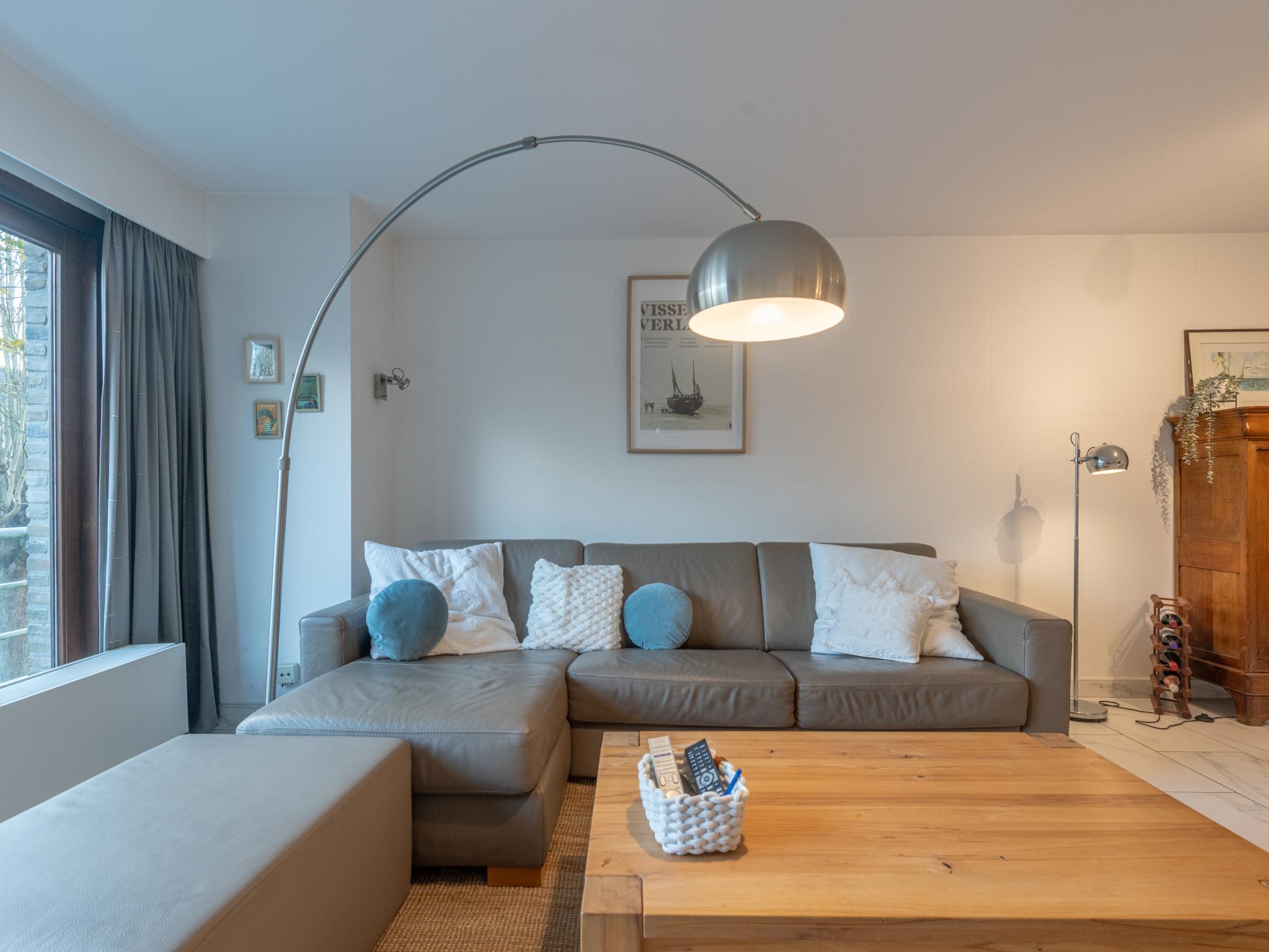 Outdoor terrace and views at Reigersnest in Nieuwpoort