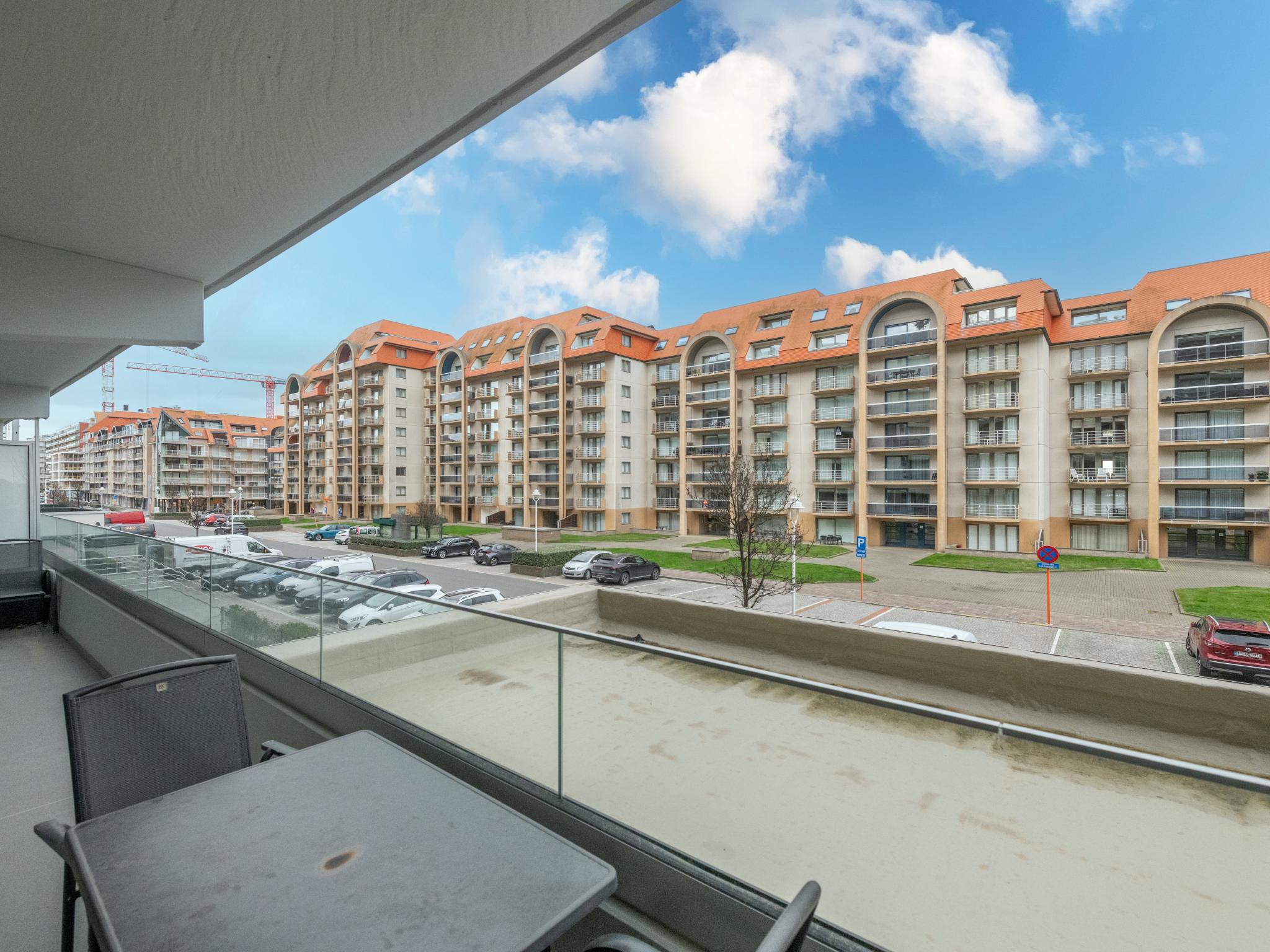 Outdoor terrace and views at De Karakolle in Nieuwpoort-Bad