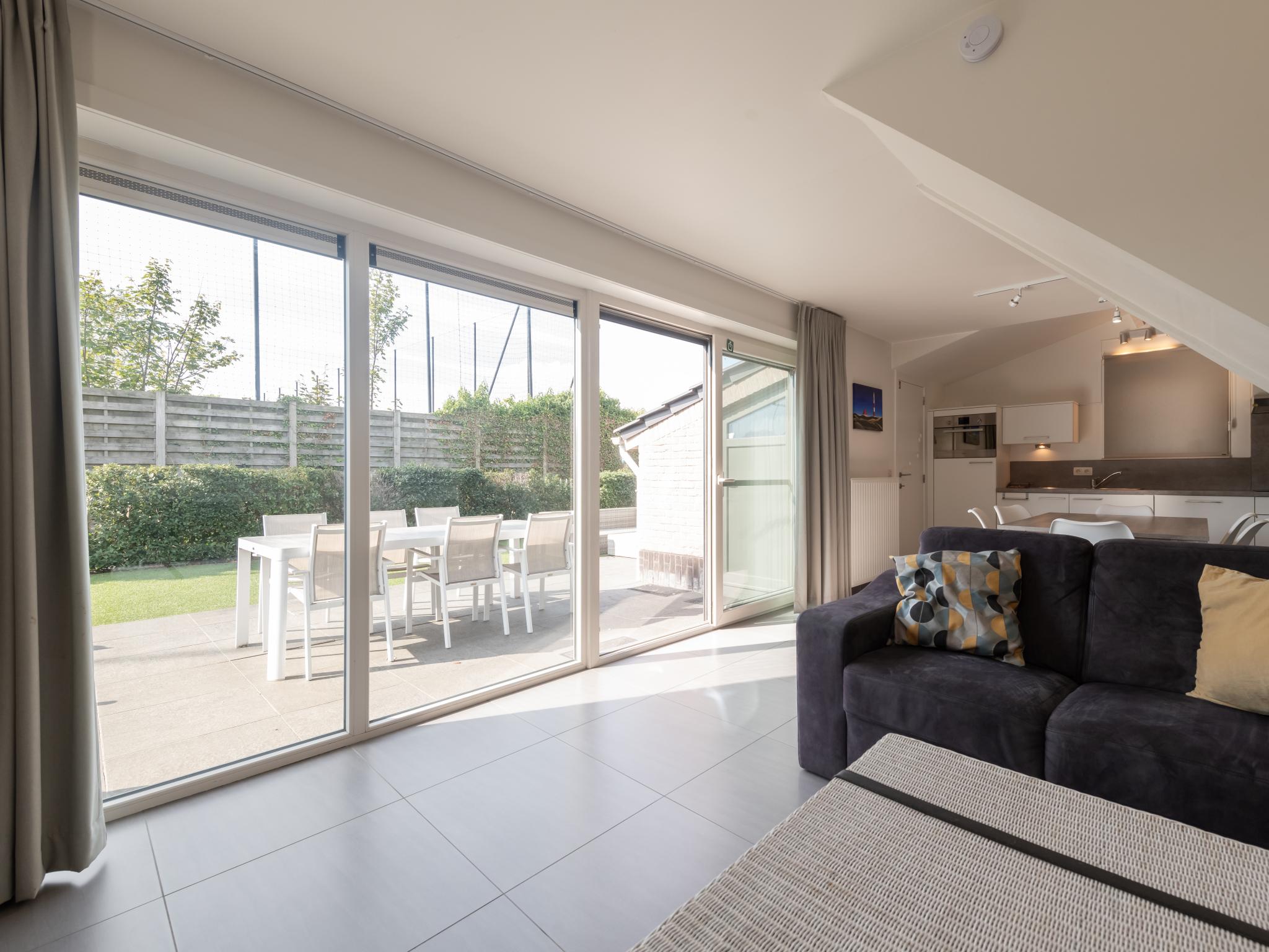 Living area at Zee en Polder H138 in Lombardsijde