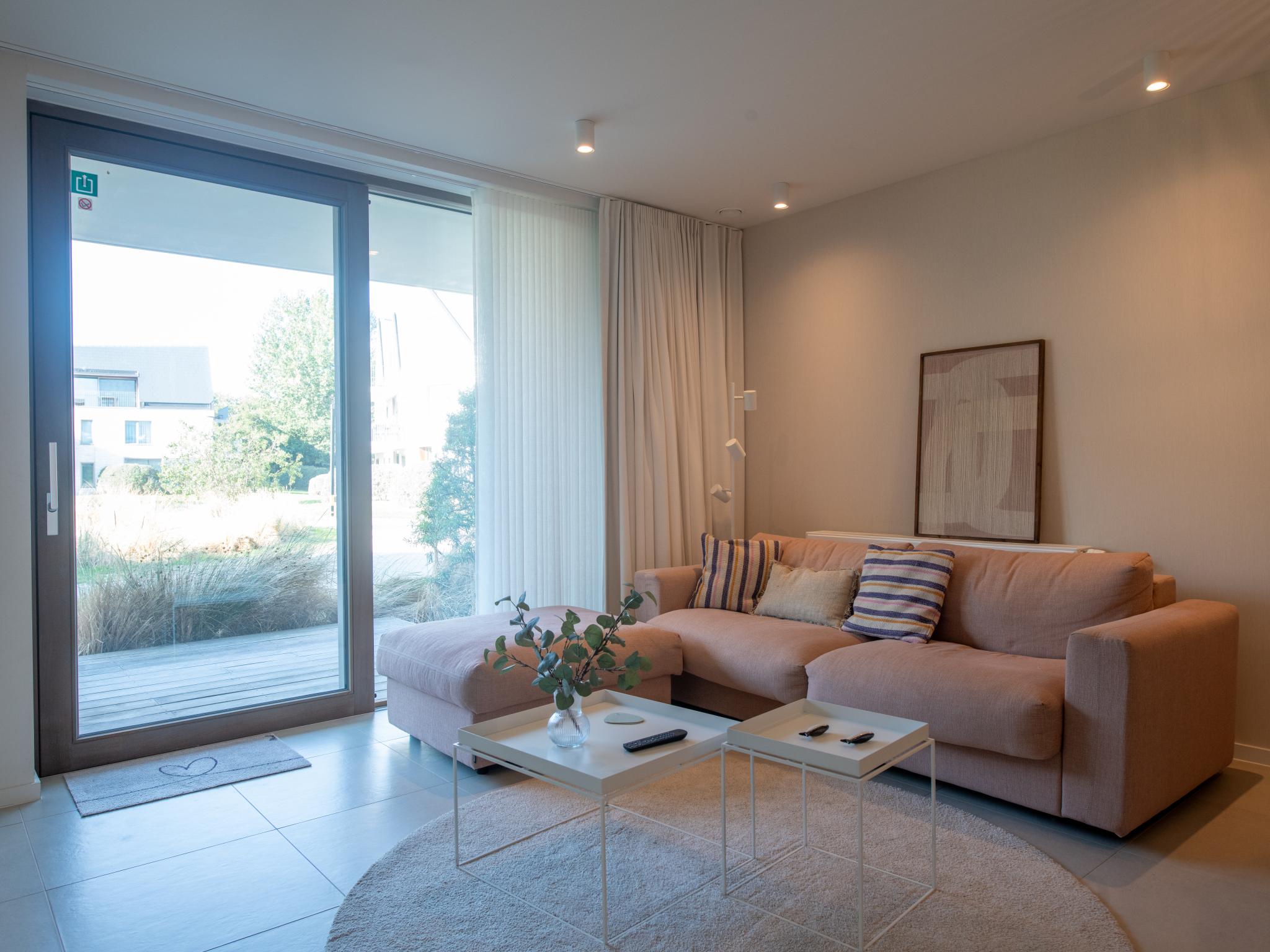 Living area at West Bay in Westende