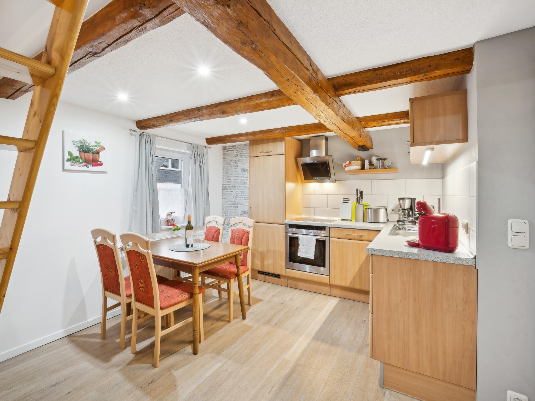 Modern kitchen at Harzblick in Timmenrode