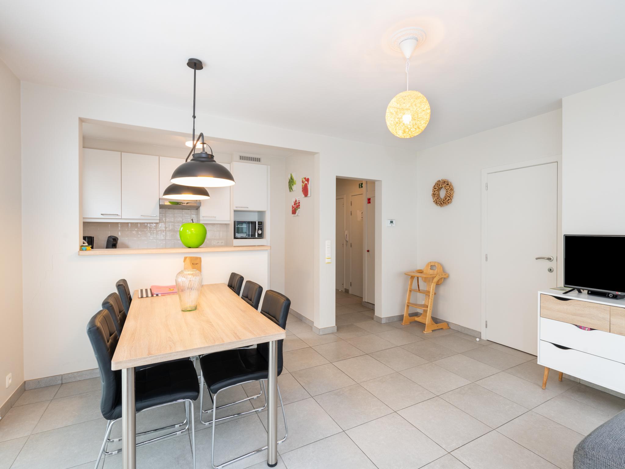 Modern kitchen at Elisa Delta in Nieuwpoort-Bad