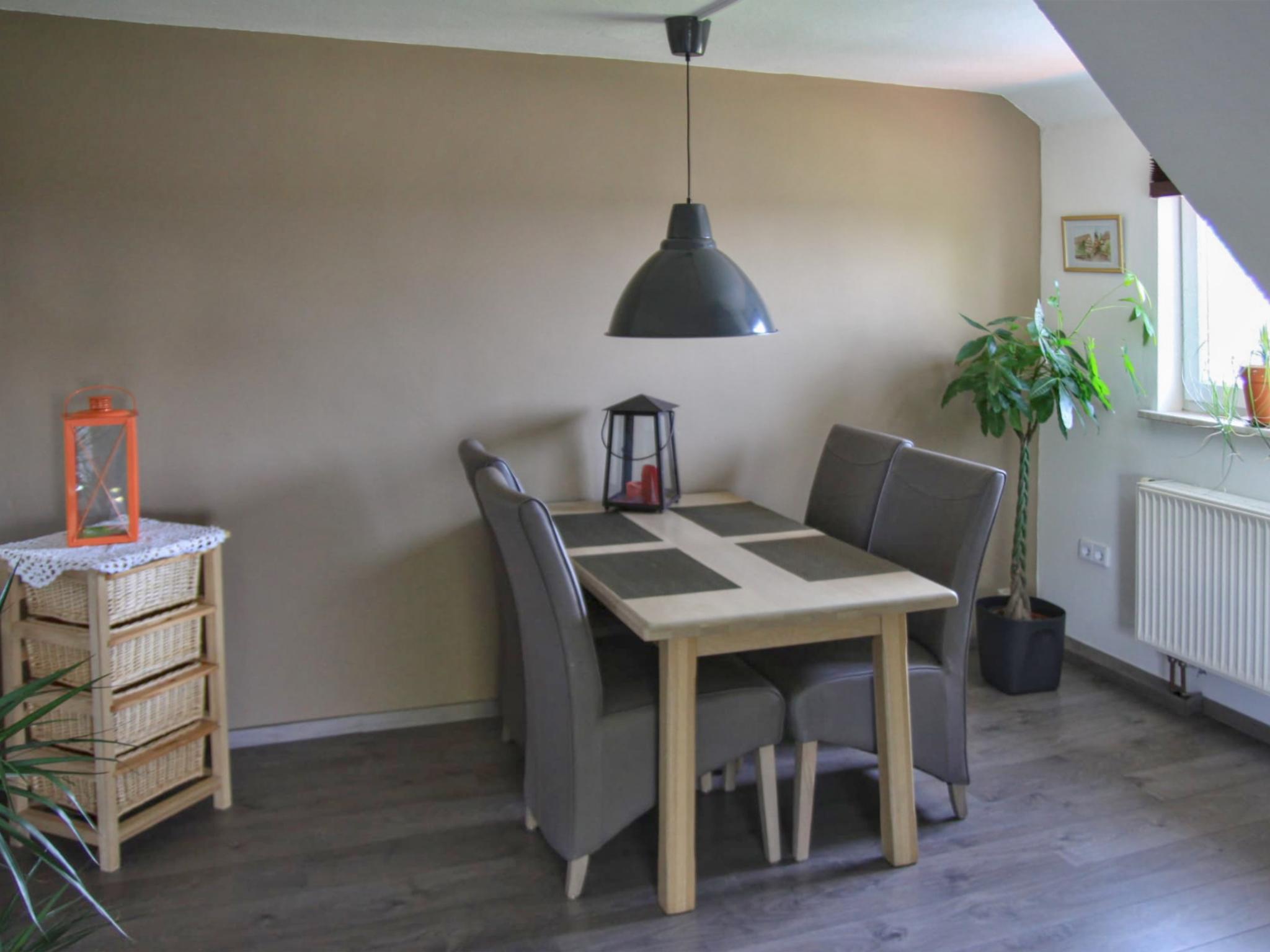 Bedroom with comfortable beds at Bianca in Kunreuth