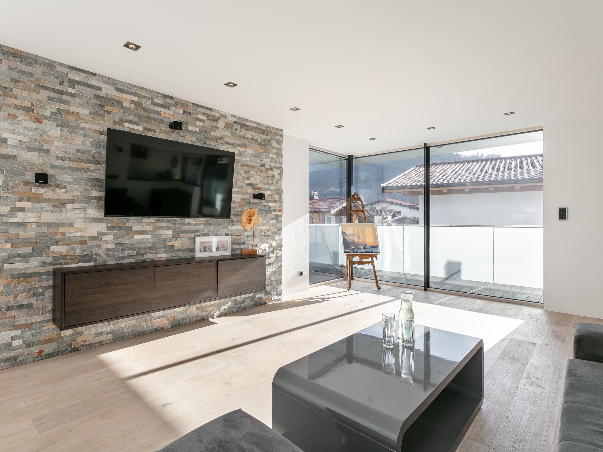 Swimming pool area at Alpin Chalet ARTE in Söll